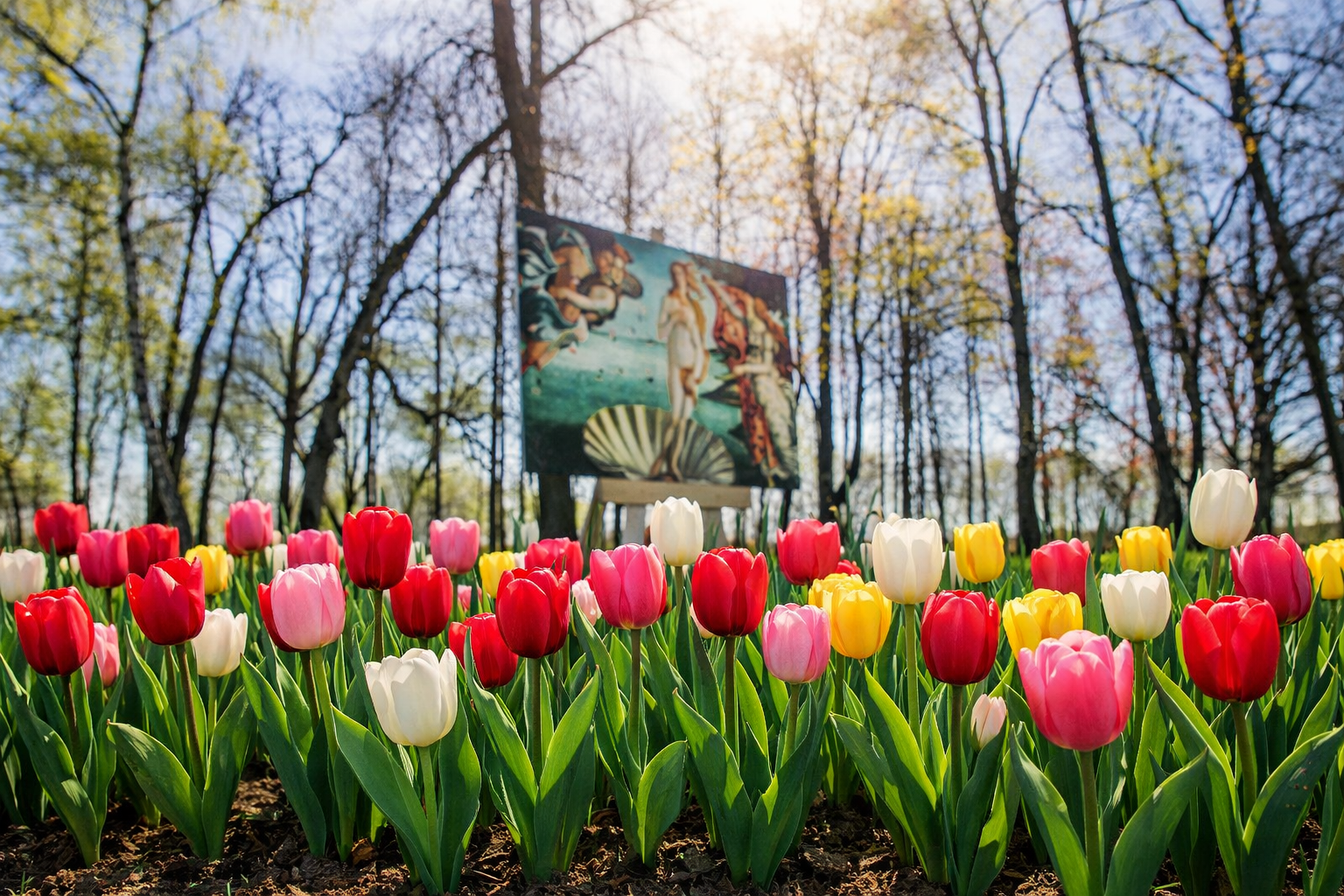 Pakruojo dvare - tulpių festivalis „Renesansas“