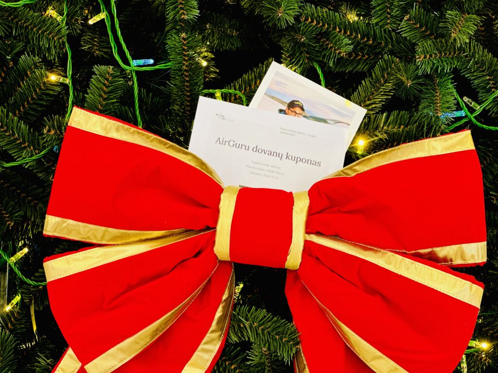 Kalėdų dovanų tendencija: kelionių dovanų kuponai