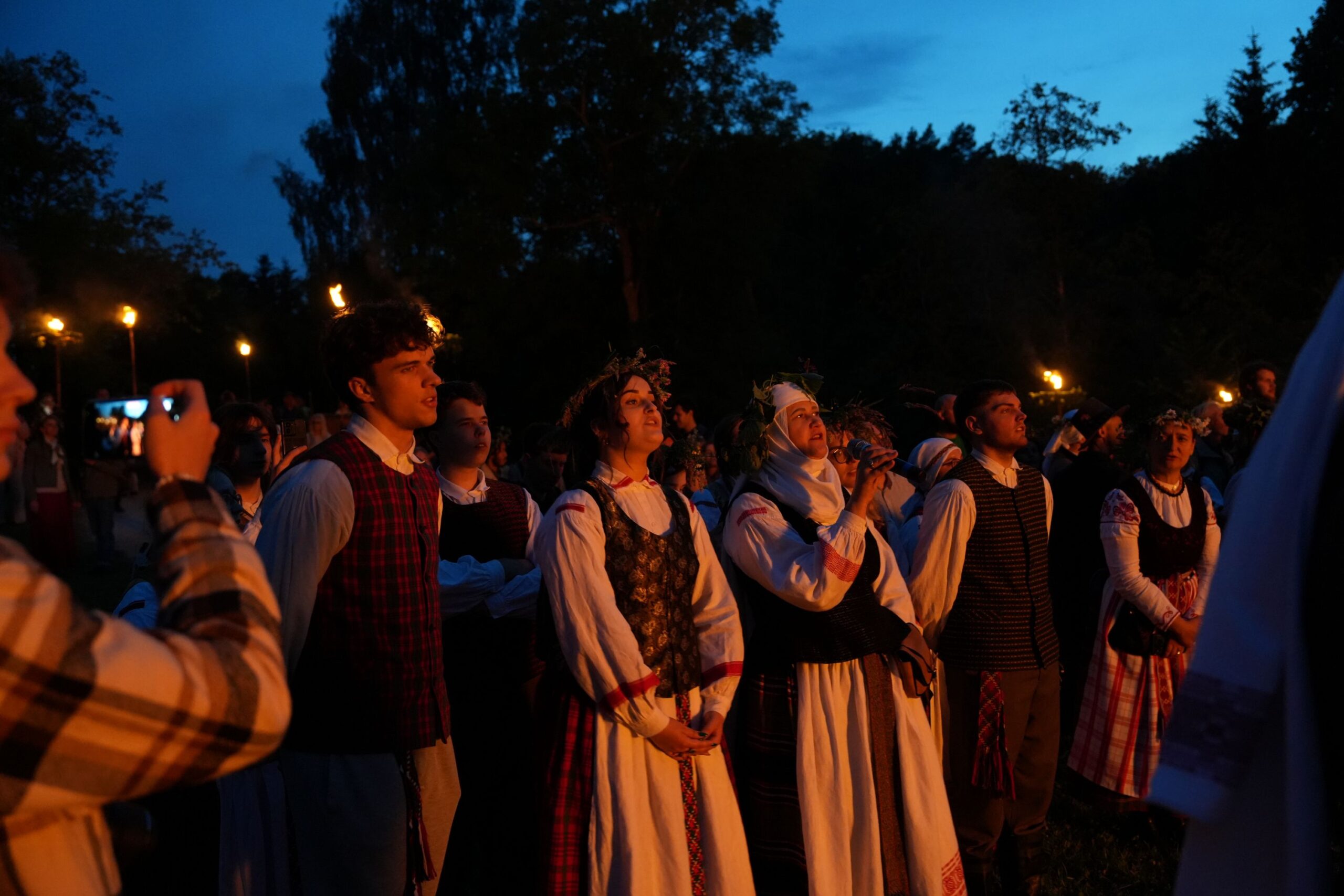 Joninių naktis Rumšiškėse: nuo saulėlydžio iki saulėtekio (R. Žaltausko nuotr.)