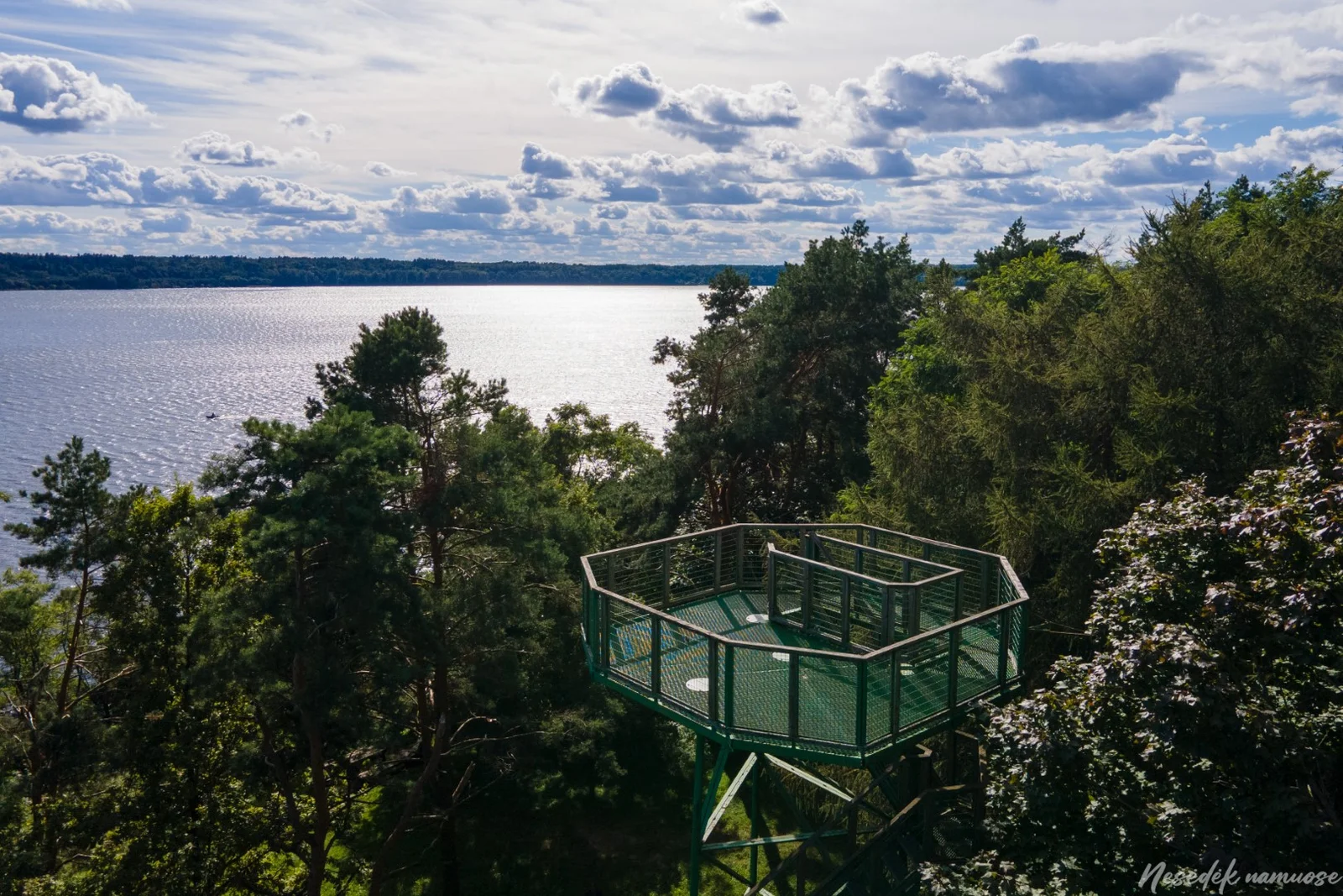 Rumšiškių apžvalgos bokštas (nuotr. iš „Nesėdėk namuose“ svetainės)