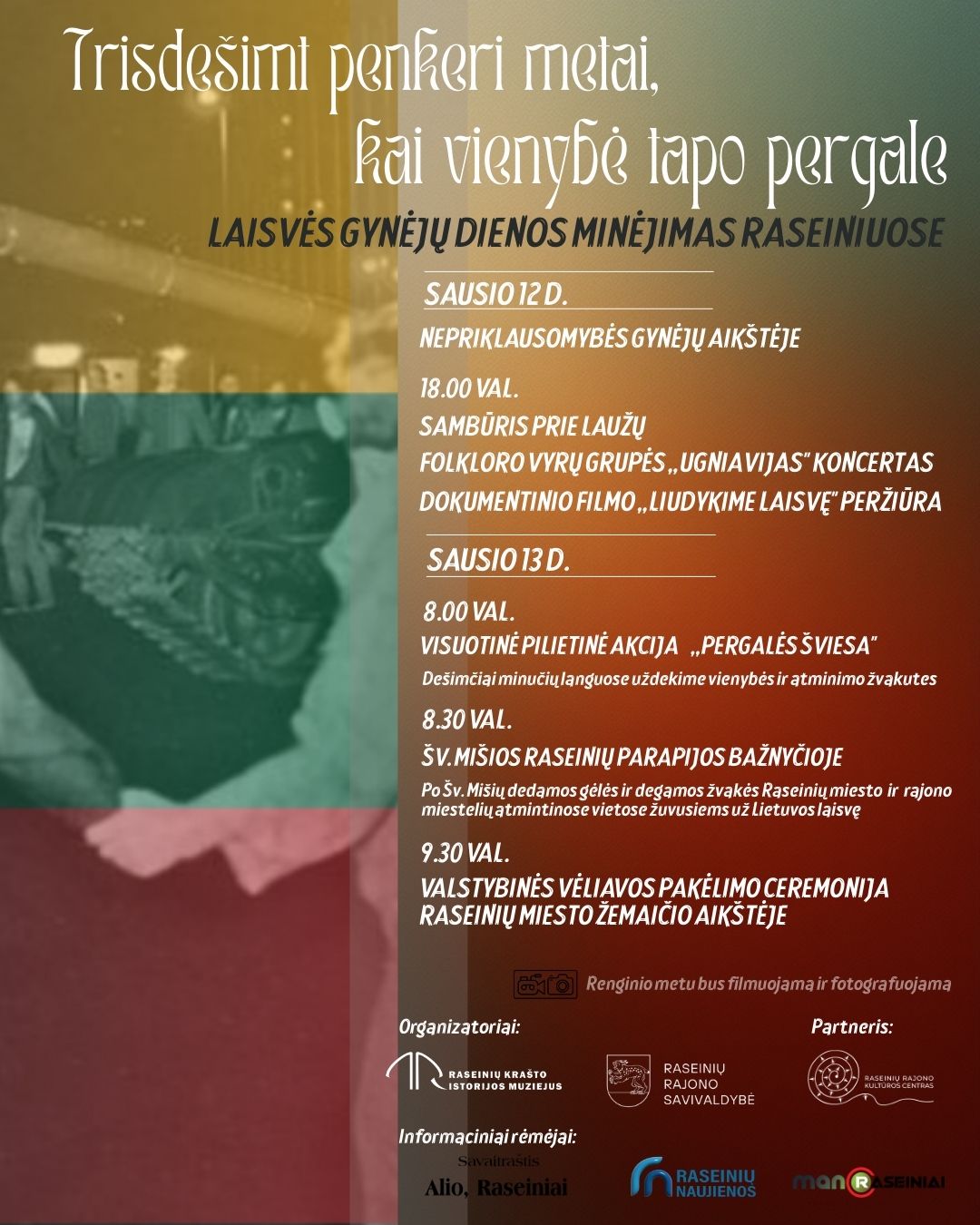 Sausio 13-oji Raseiniuose