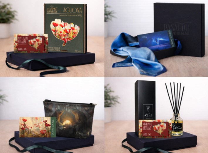 Dovanų rinkiniai. Organizatorių nuotr.