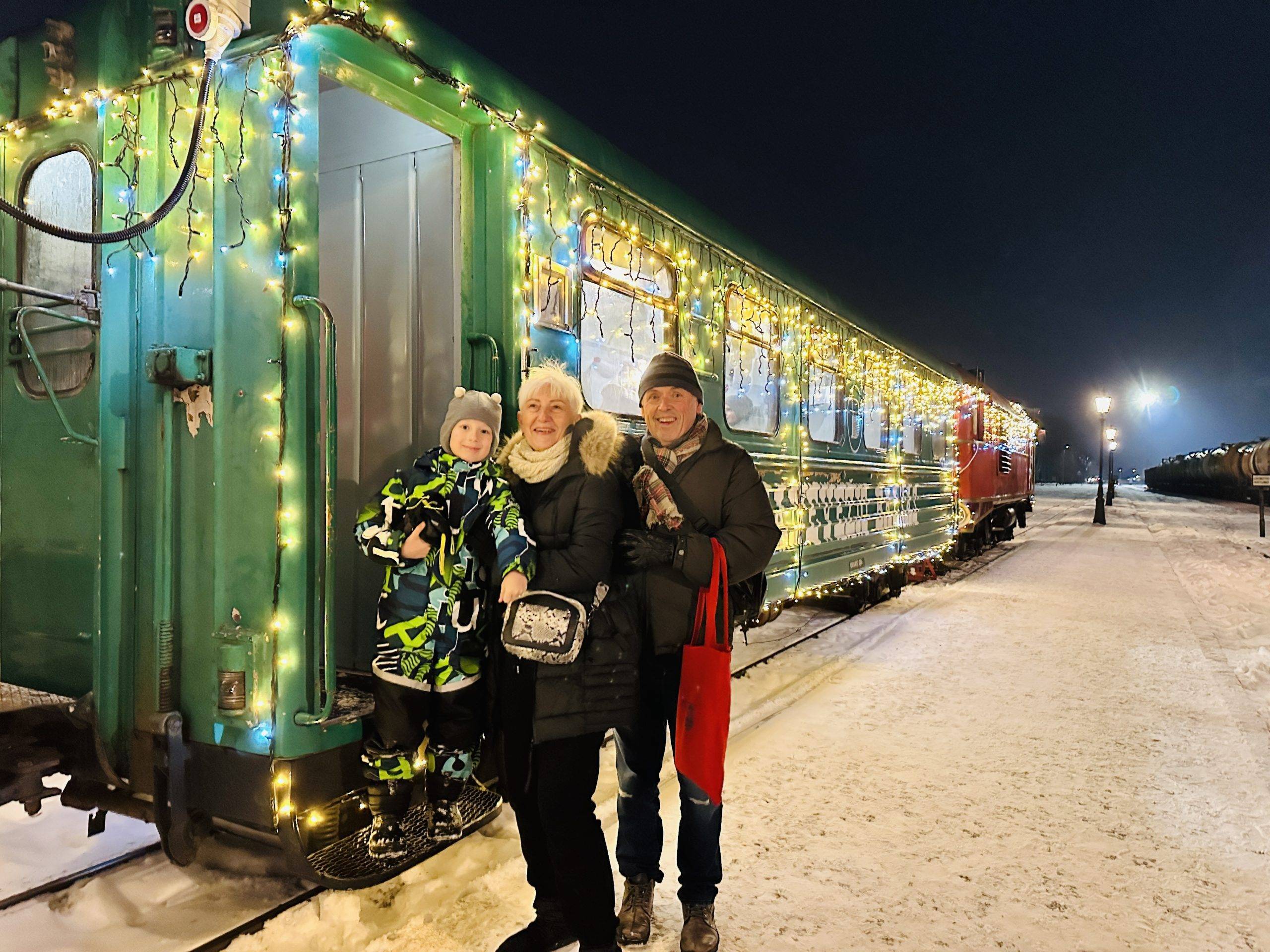 Kalėdinis Siaurukas 2025: stebuklinga žiemos kelionė šeimai