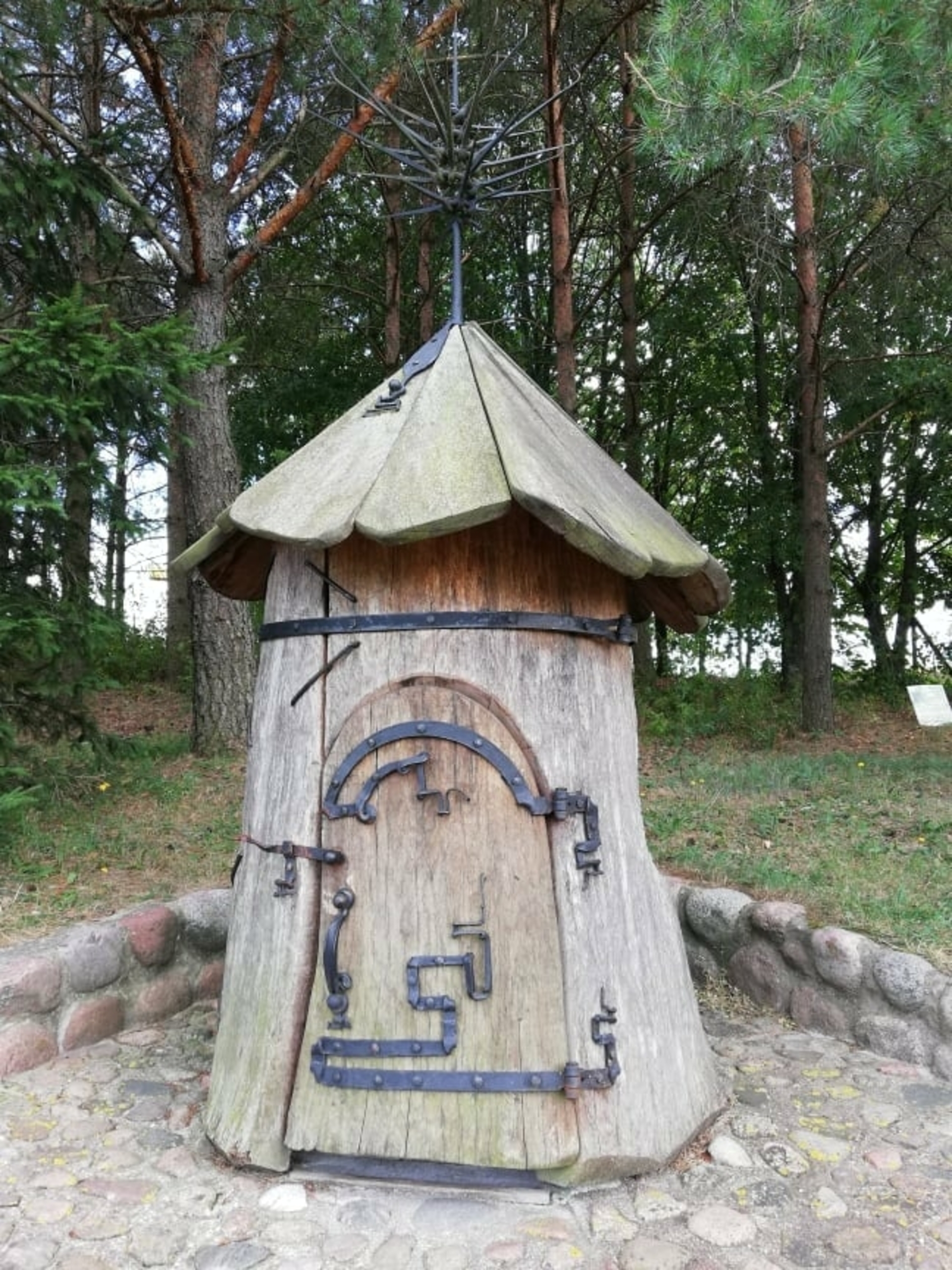 Skulptūrų parkas „Vaikystės sodas” (Lazdijų turizmo informacijos centro nuotr.)