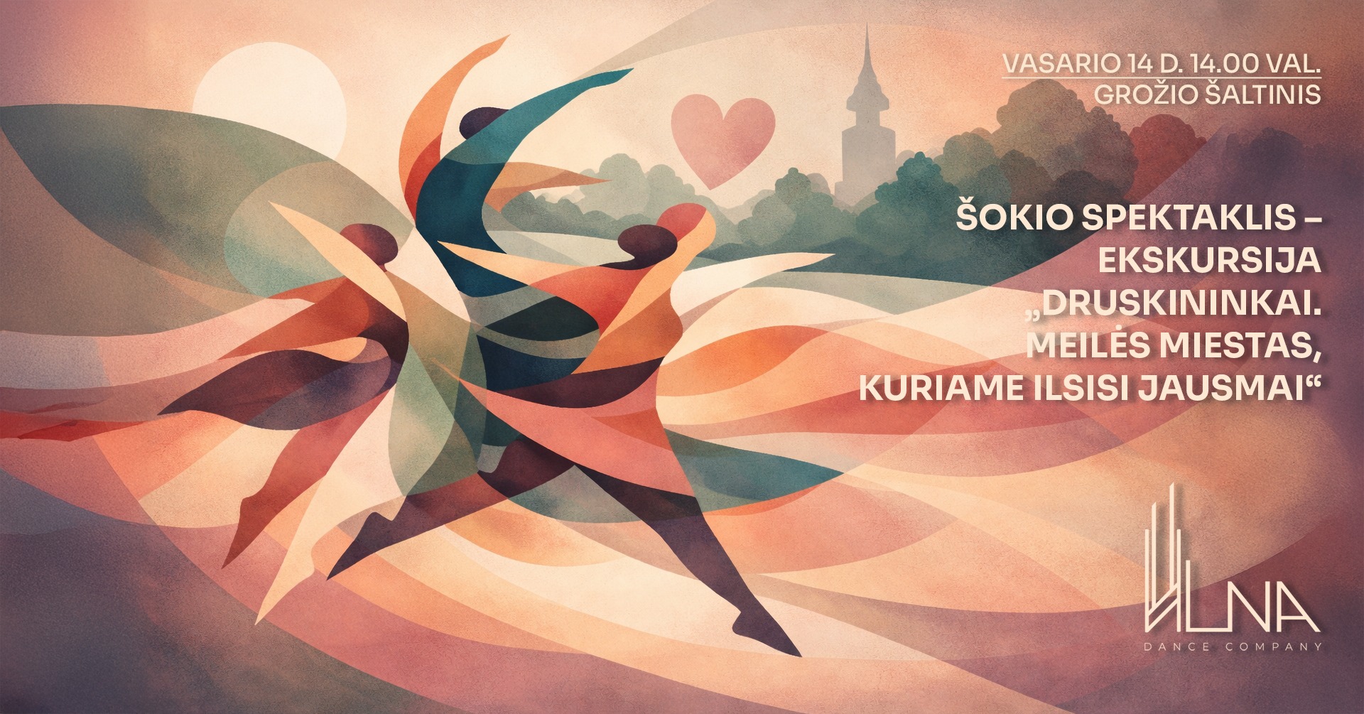 Šokio spektaklis – ekskursija „Druskininkai“