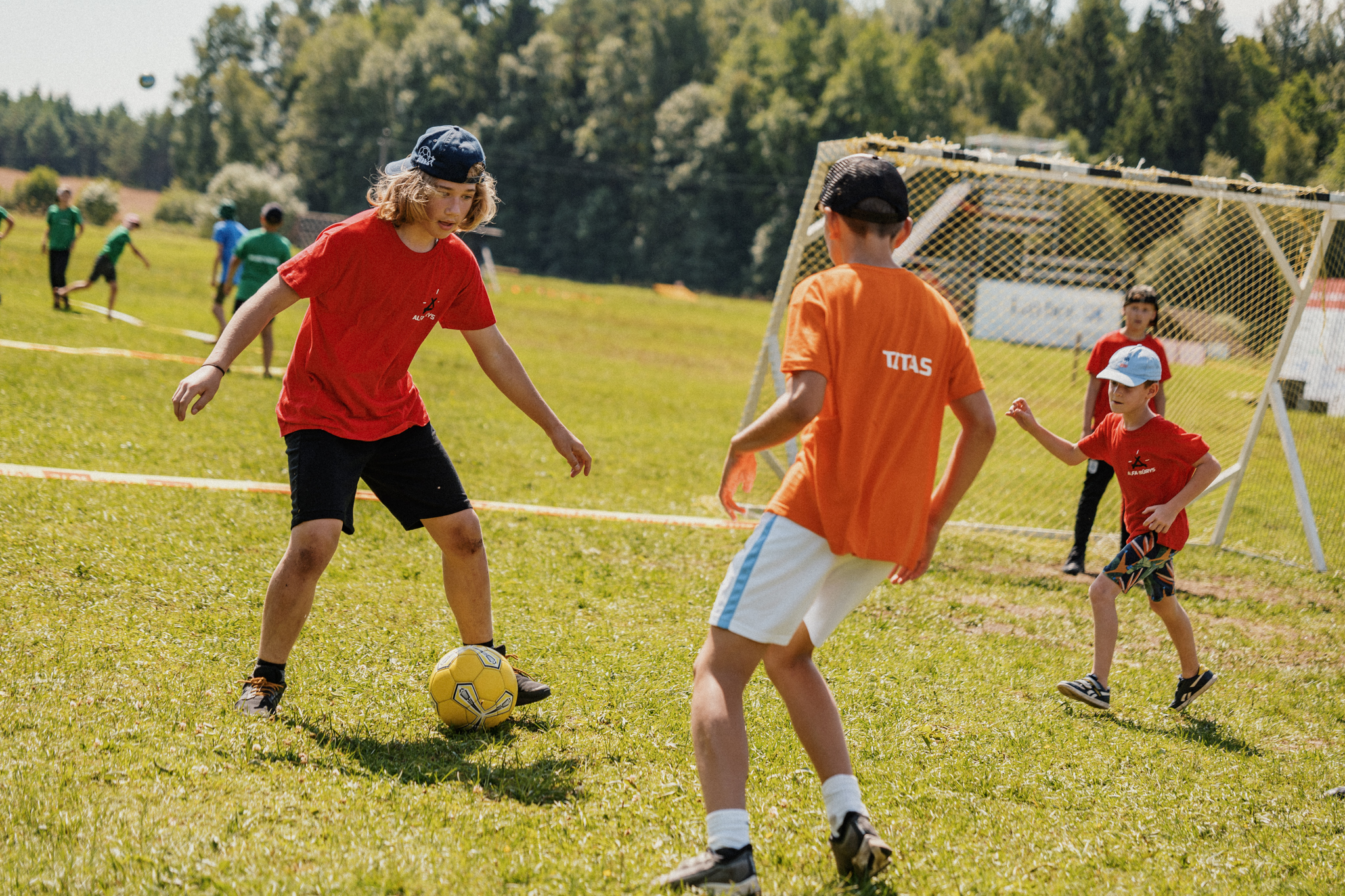 Alfa būrys stovyklos vaikams