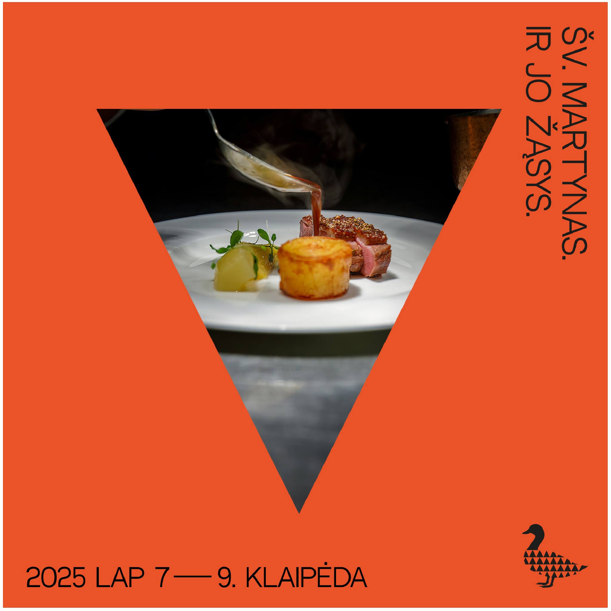 Šv. Martynas. Ir jo žąsys Klaipėdoje