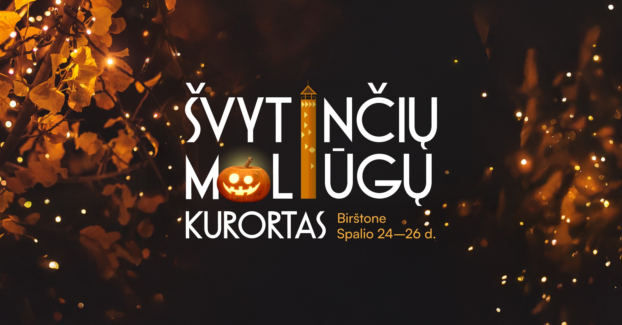 Šviečiančių moliūgų kurortas 2025: nemokami renginiai Birštone