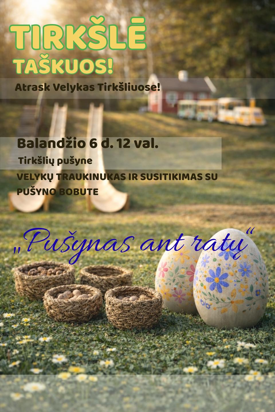 Velykos Tirkšlių pušyne