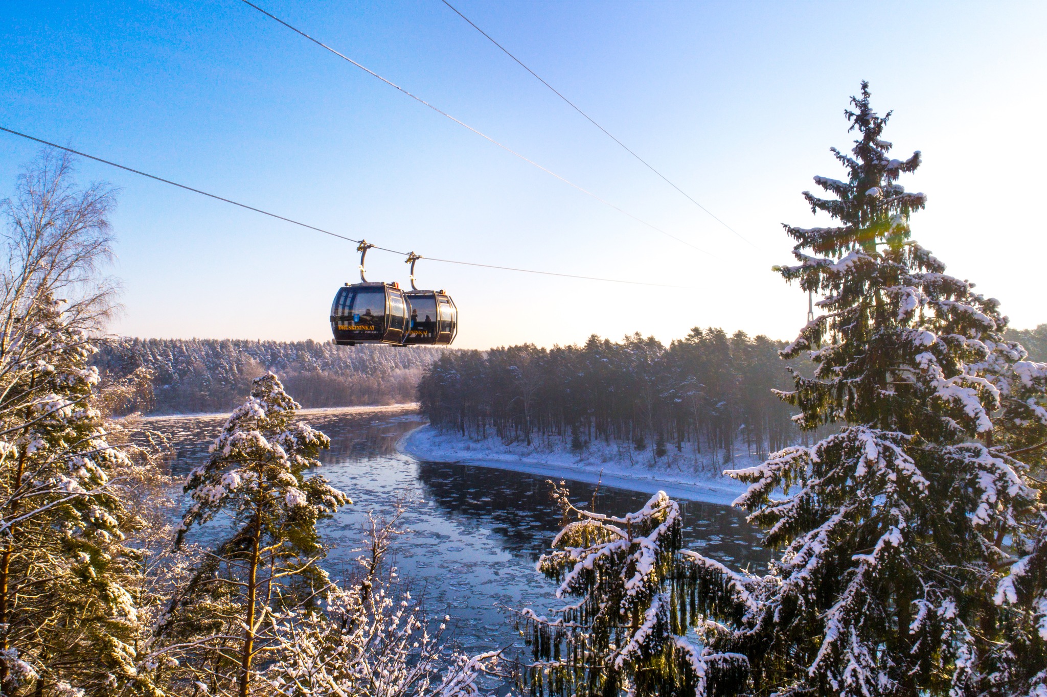 Užburianti žiemos pasaka Druskininkuose pramogos visai šeimai
