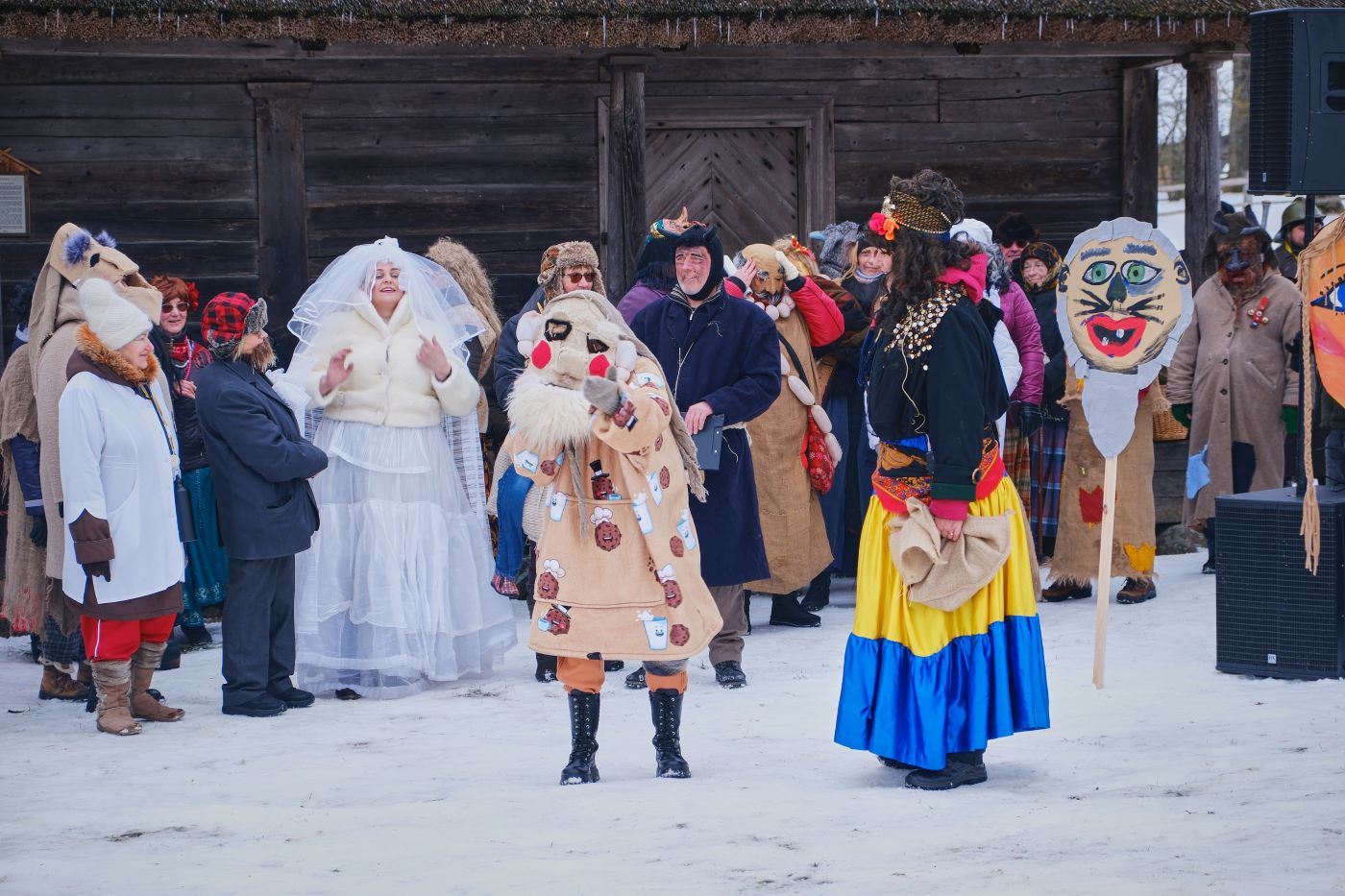 Kleboniškių muziejuje tradicijas tęs sočios, trankios, linksmos Užgavėnės