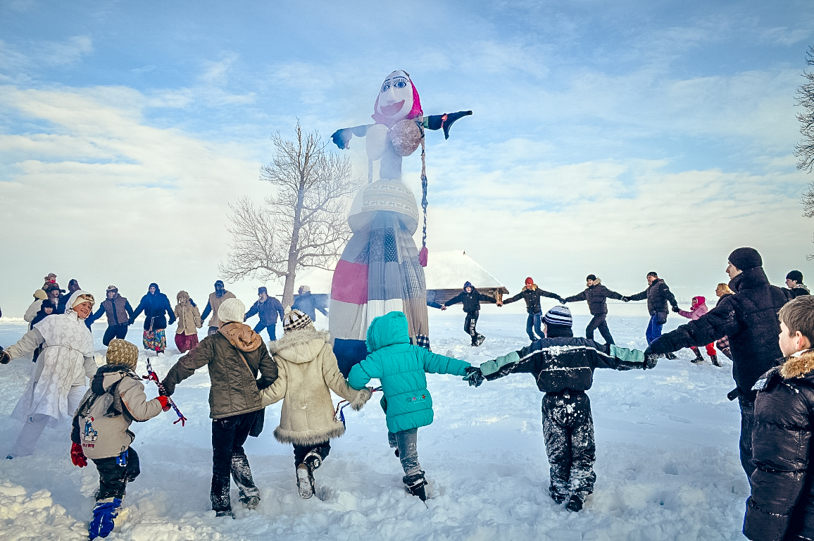 Užgavėnės Kleboniškių muziejuje (nuotr. Lauros Prascevičiūtės)