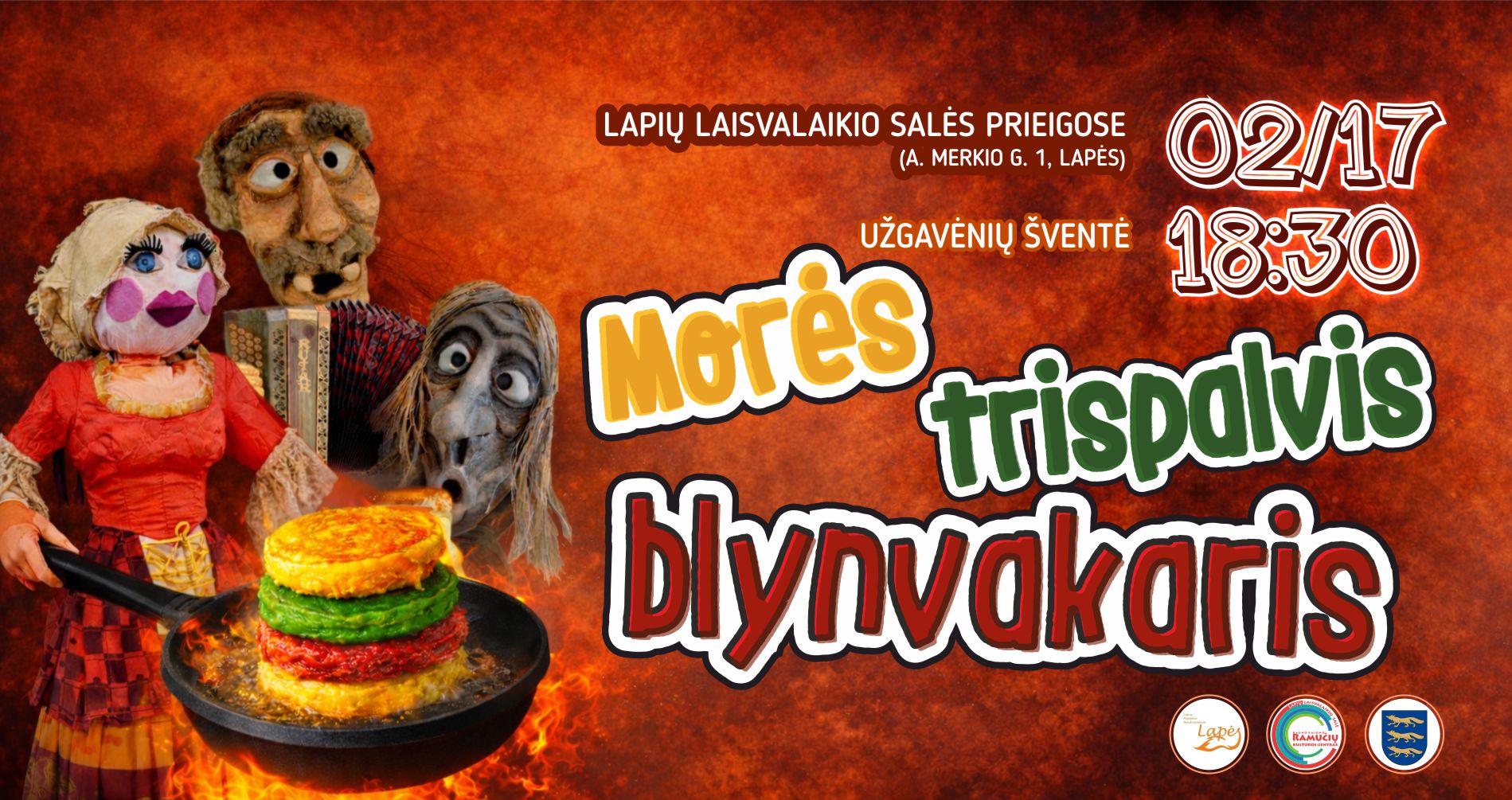 Užgavėnės Lapėse 2026