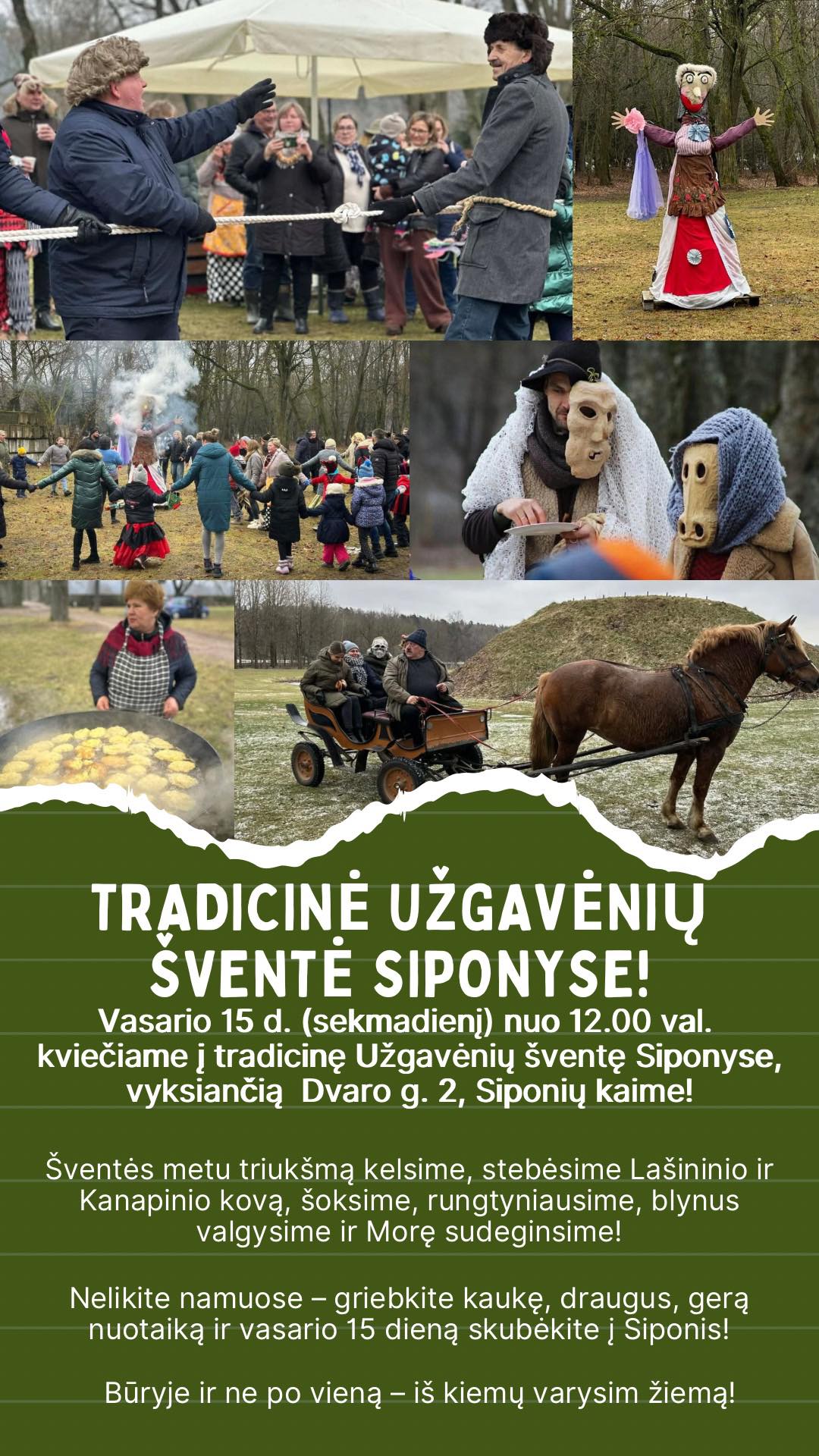 Užgavėnės Siponyse