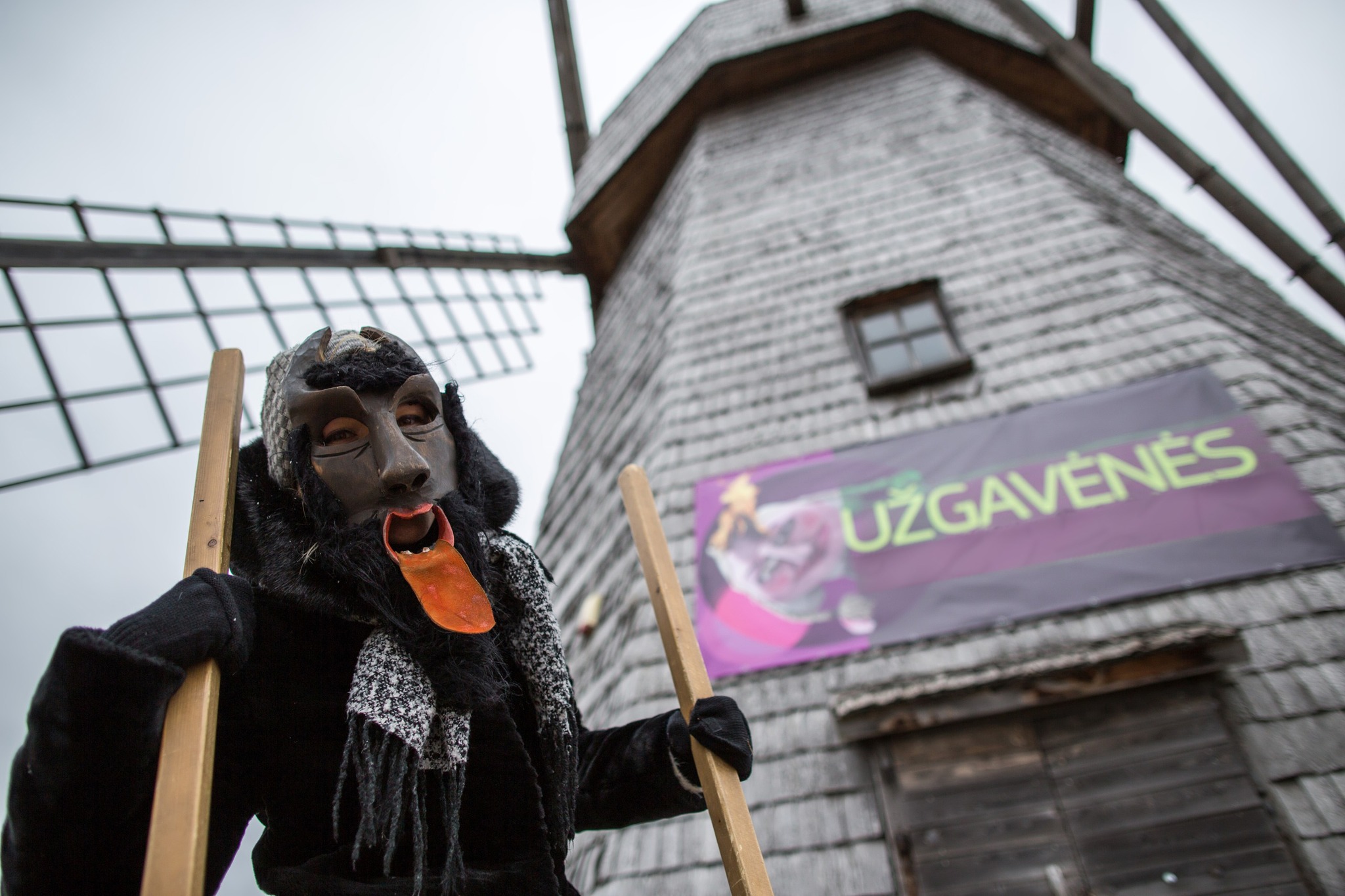 Užgavėnės Žaliūkių malūnininko sodyboje-muziejuje