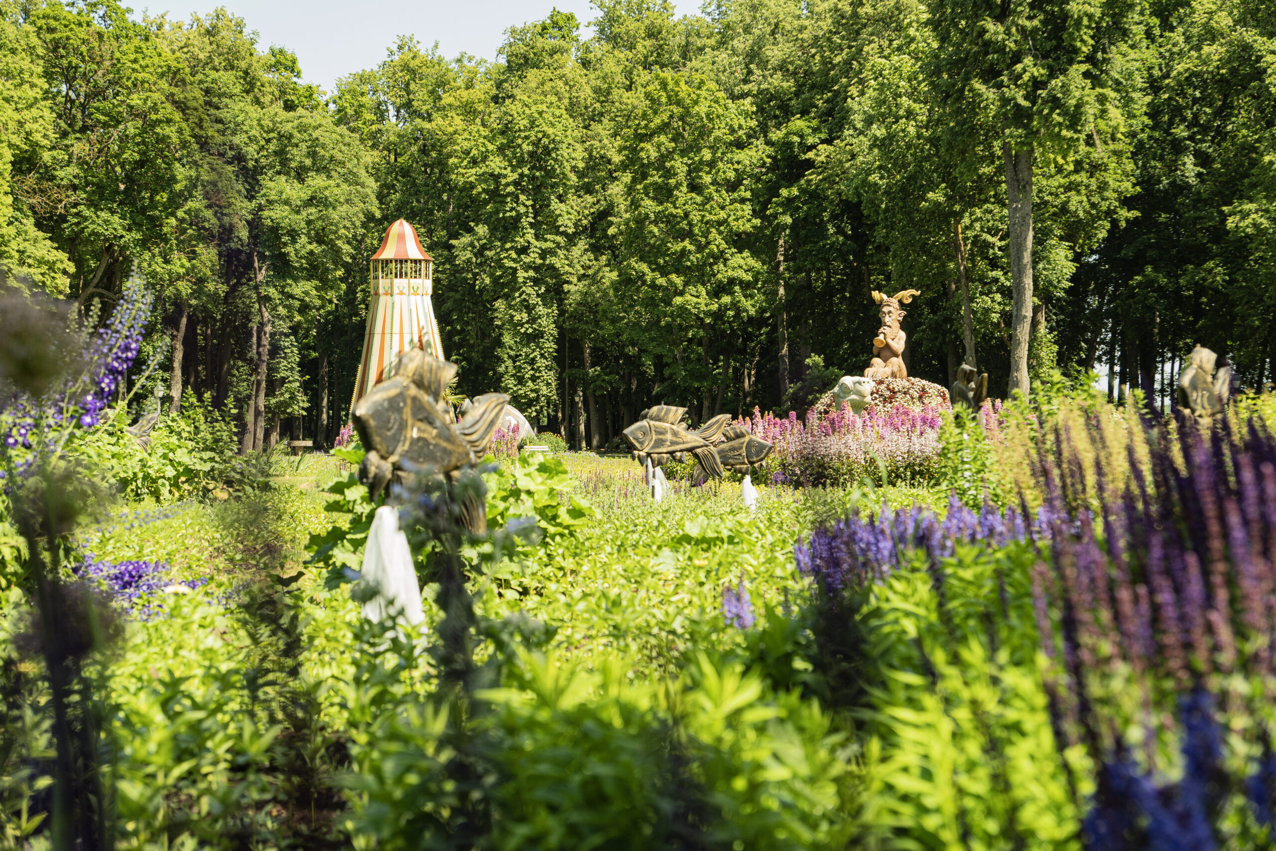 Mindauginės Pakruojo dvaro Vasaros gėlių festivalyje
