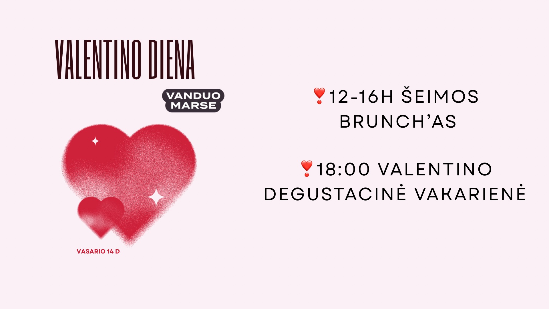 Valentinas Marse 2026