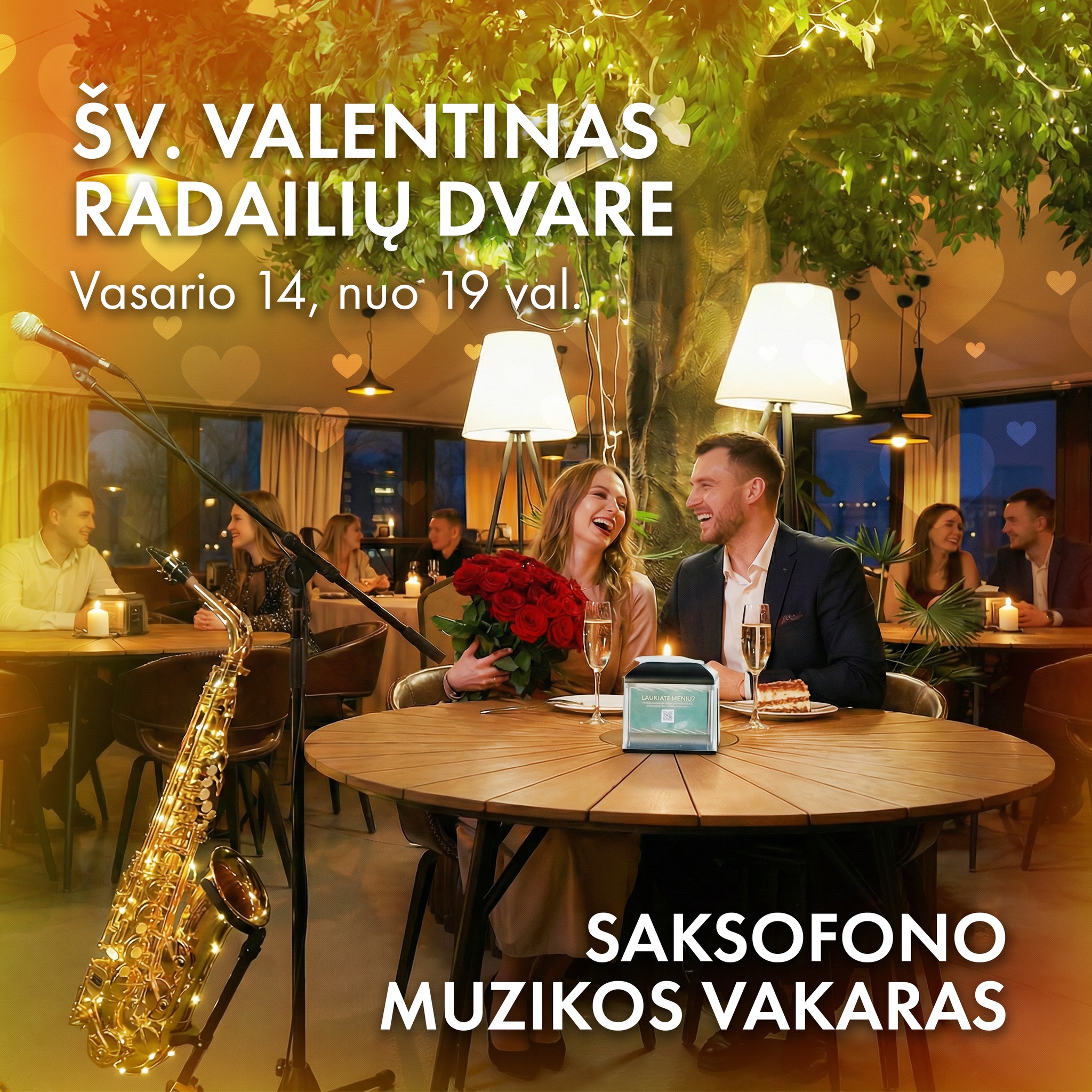 Valentino diena Radailių dvare 2026