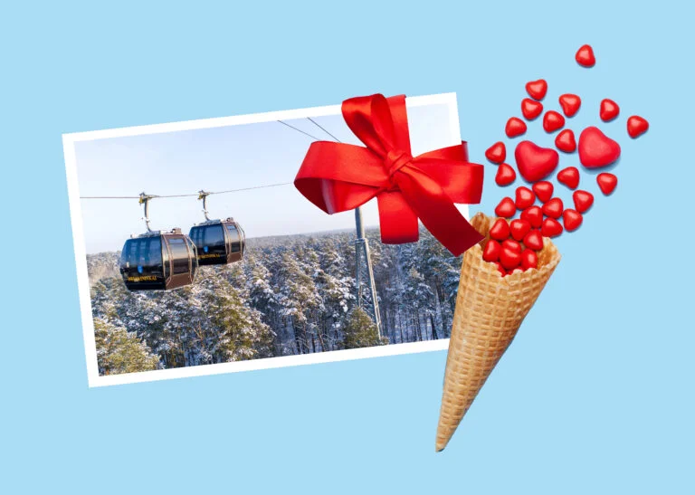 Valentino dienos skrydis Lynų keliu