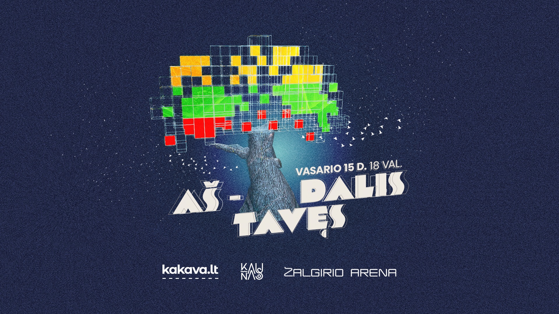 Vasario 16-osios koncertas „AŠ - DALIS TAVĘS“. Žalgirio arena Kaune