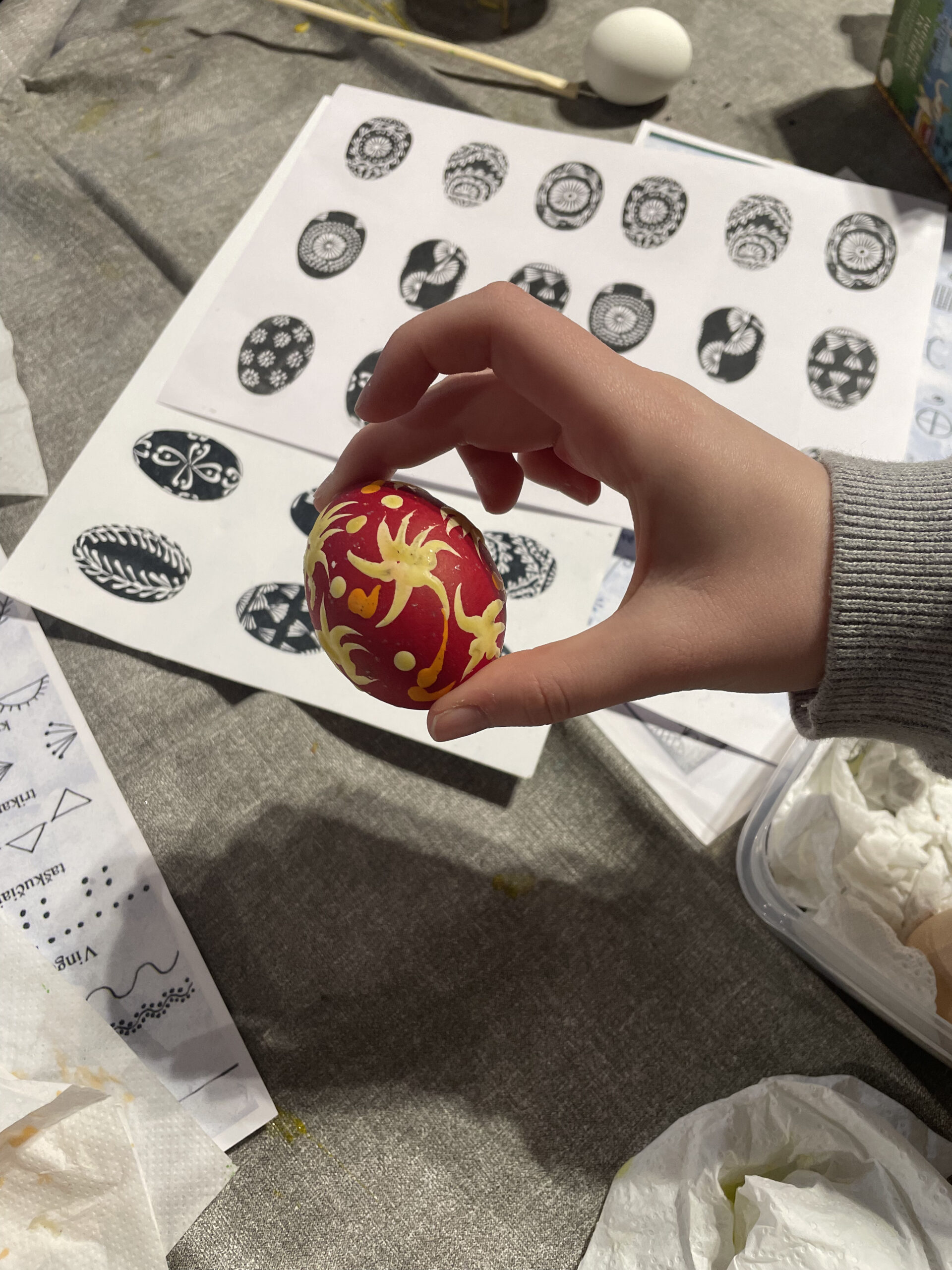 Kiaušinio marginimo edukacija