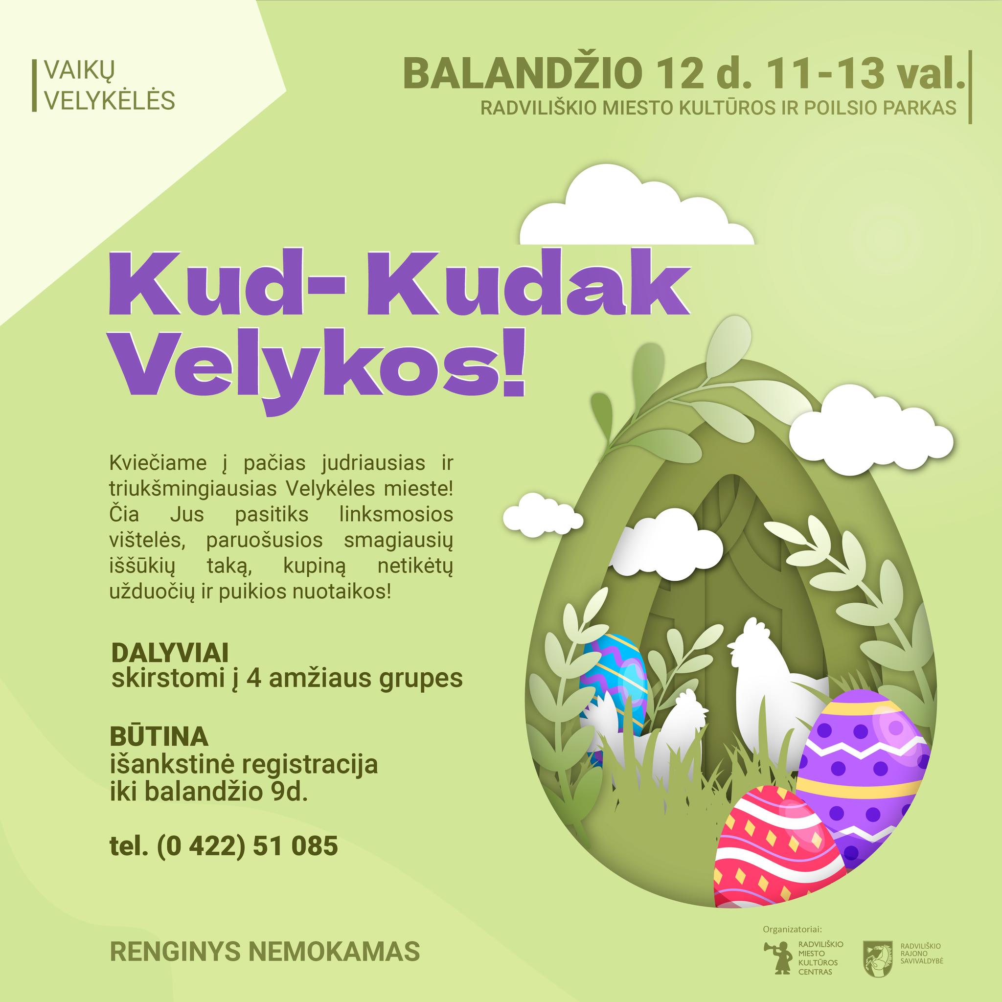 Vaikų Velykėlės Radviliškyje