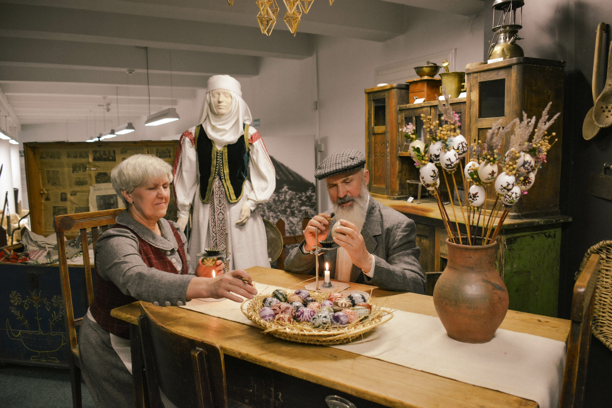 Velykų edukacijos moksleiviams Pasvalio krašto muziejuje