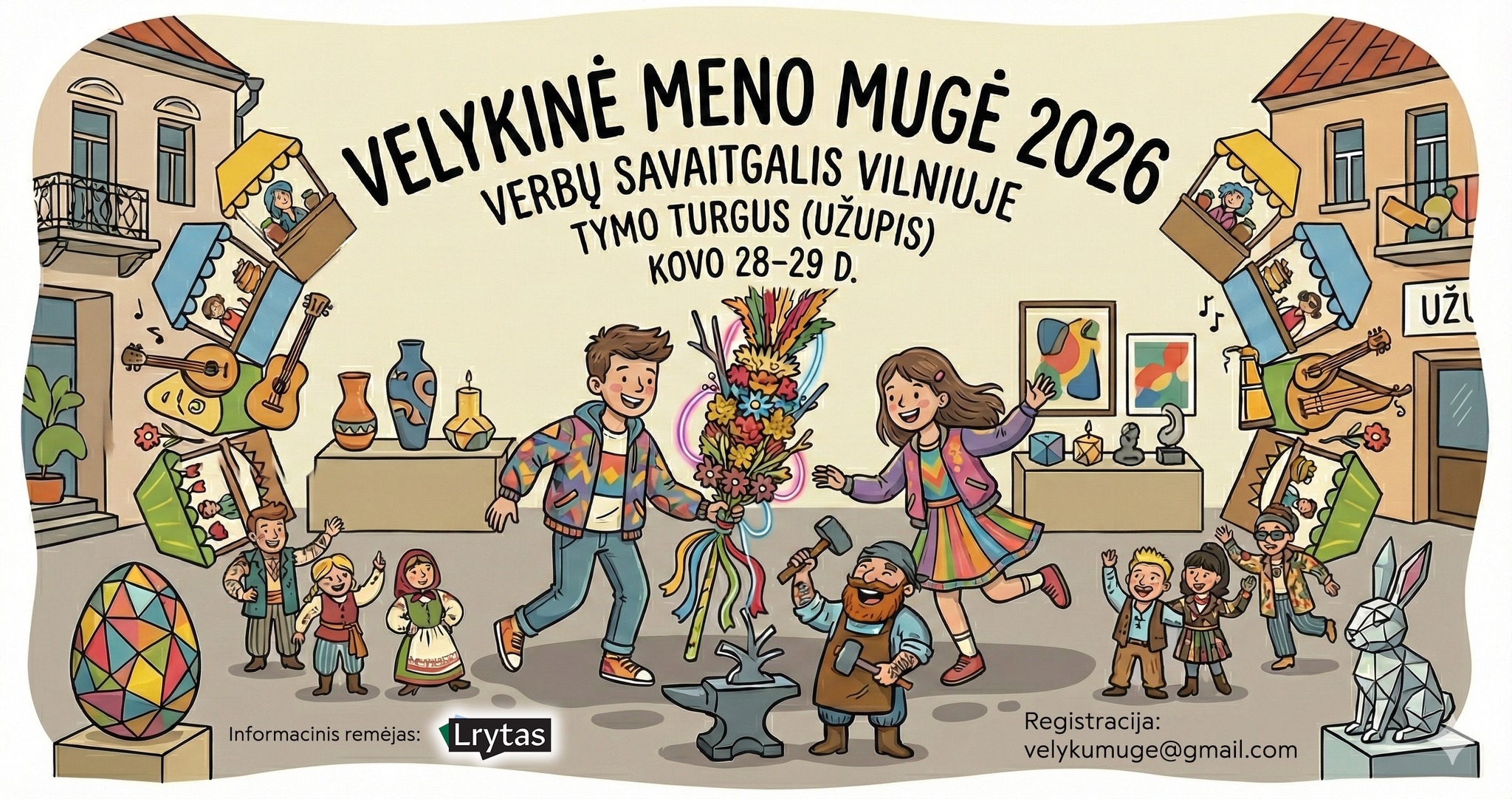Velykinė meno muge Vilniuje