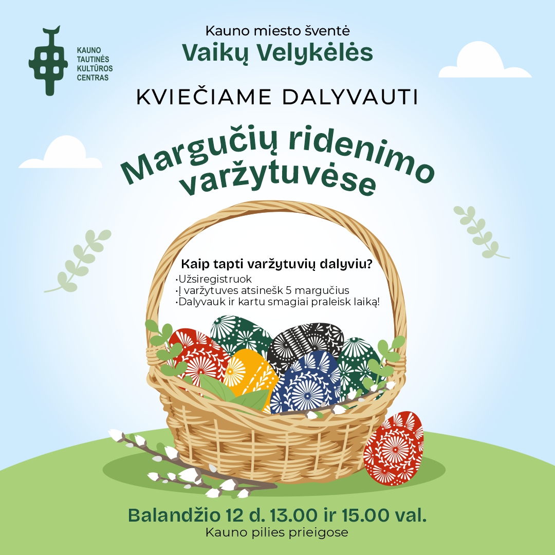 Vaikų Velykėlės 2026 Kaune