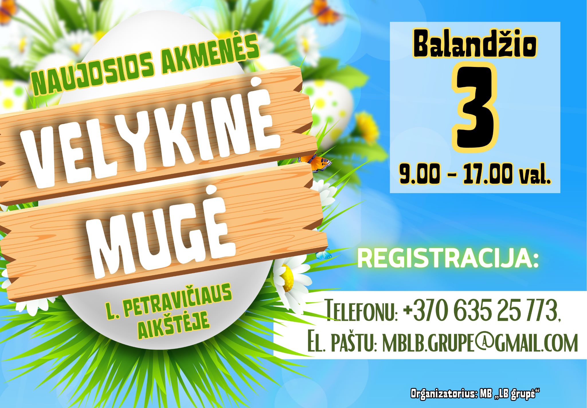 Velykinė mugė Naujojoje Akmenėje