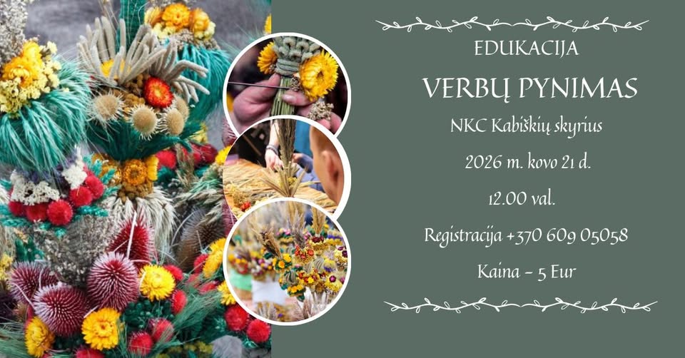 Verbų pynimas Nemenčinėje