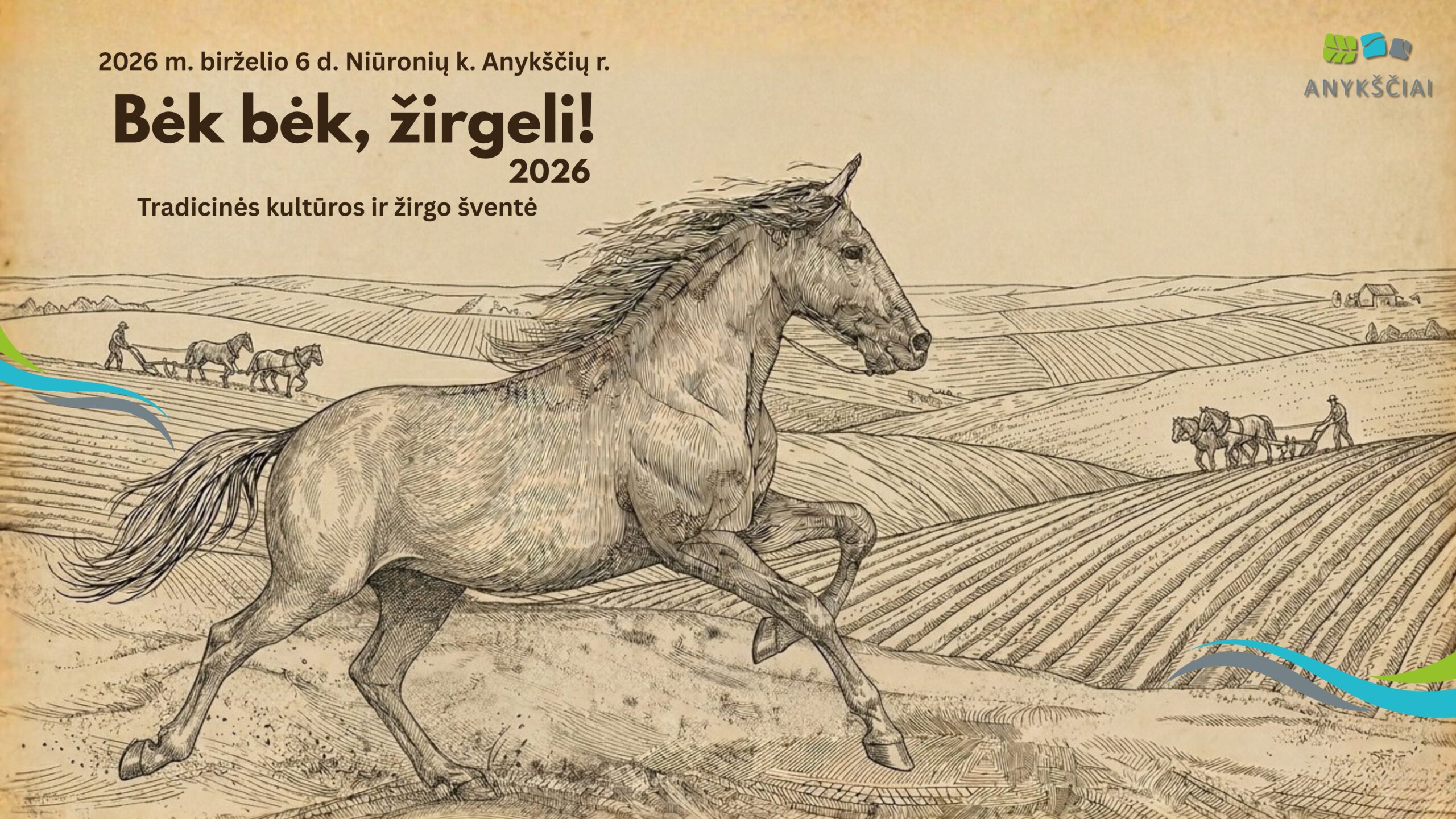 Tradiciškai atgimstanti žirgo šventė Niūronyse: „Bėk bėk, žirgeli!“