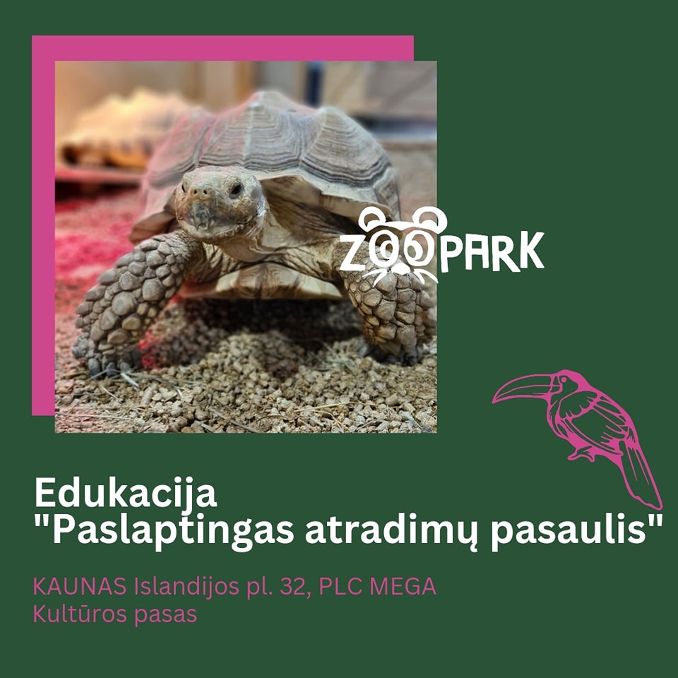 Edukacinės programos Zoopark Kaune