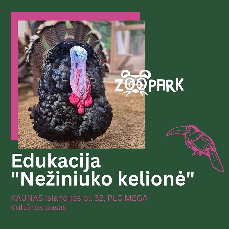 Edukacinės programos Zoopark Kaune