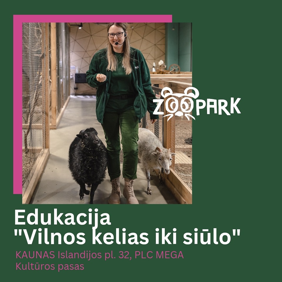 Edukacinės programos Zoopark Kaune