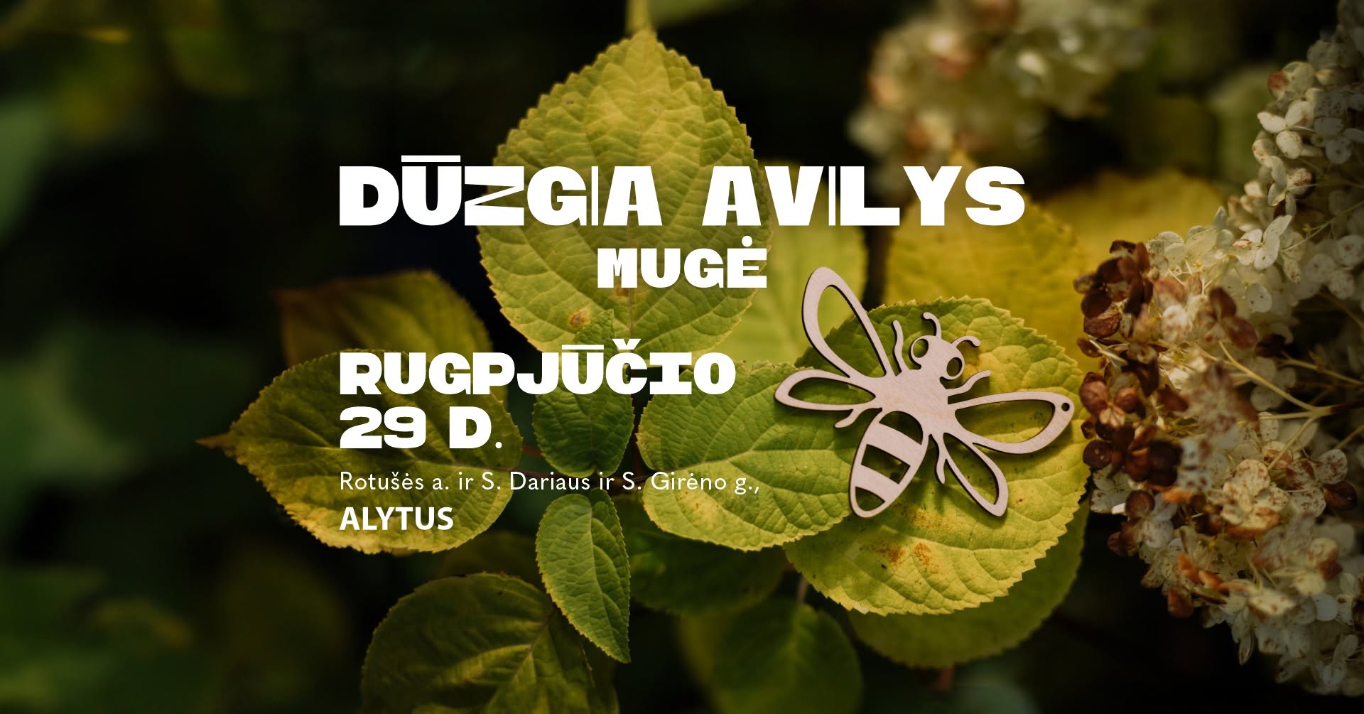 Mugė „Dūzgia avilys“