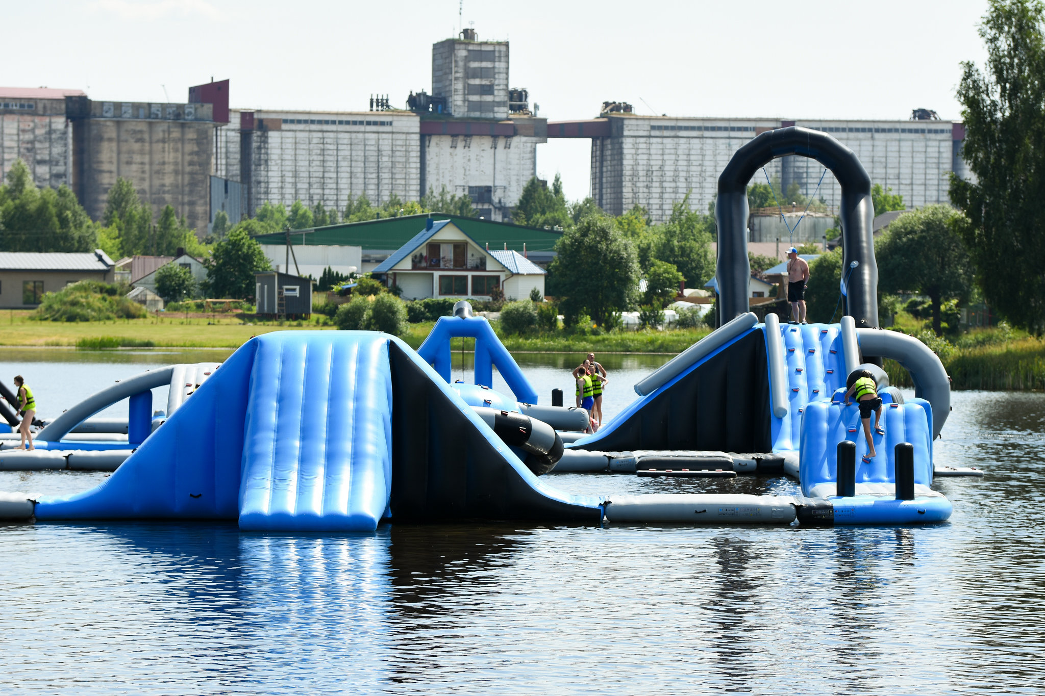 Aqua Jump Rokiškis (Rokiškio turizmo informacijos centro nuotr.)