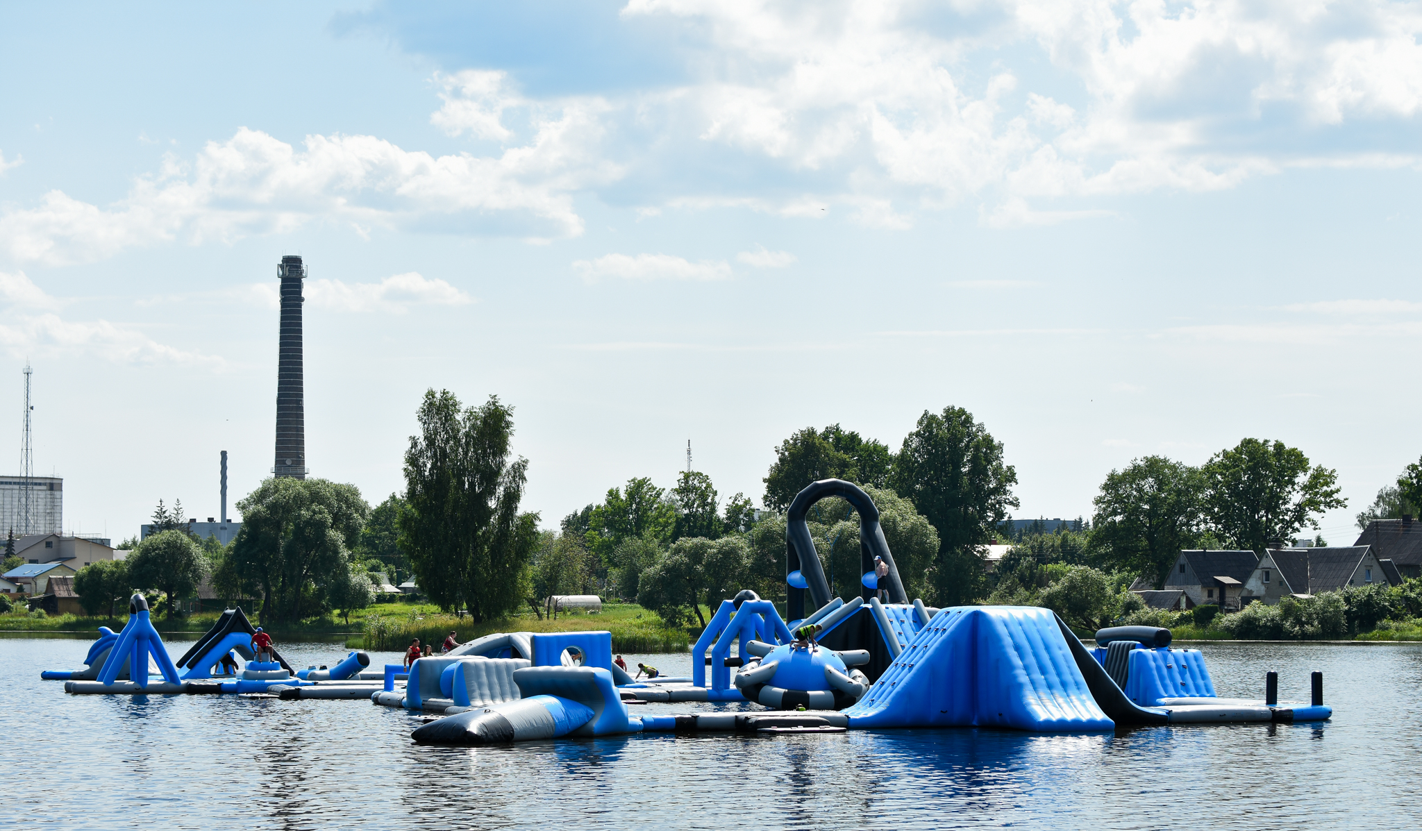 Aqua Jump Rokiškis (Rokiškio turizmo informacijos centro nuotr.)