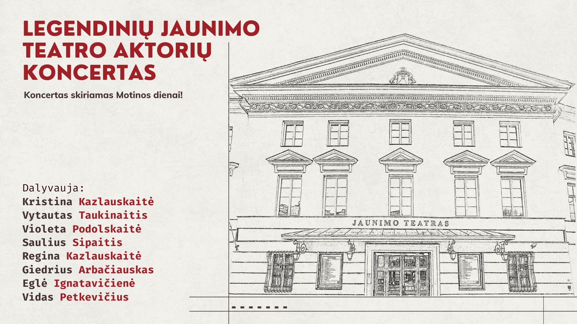 Motinos dienos renginiai 2026