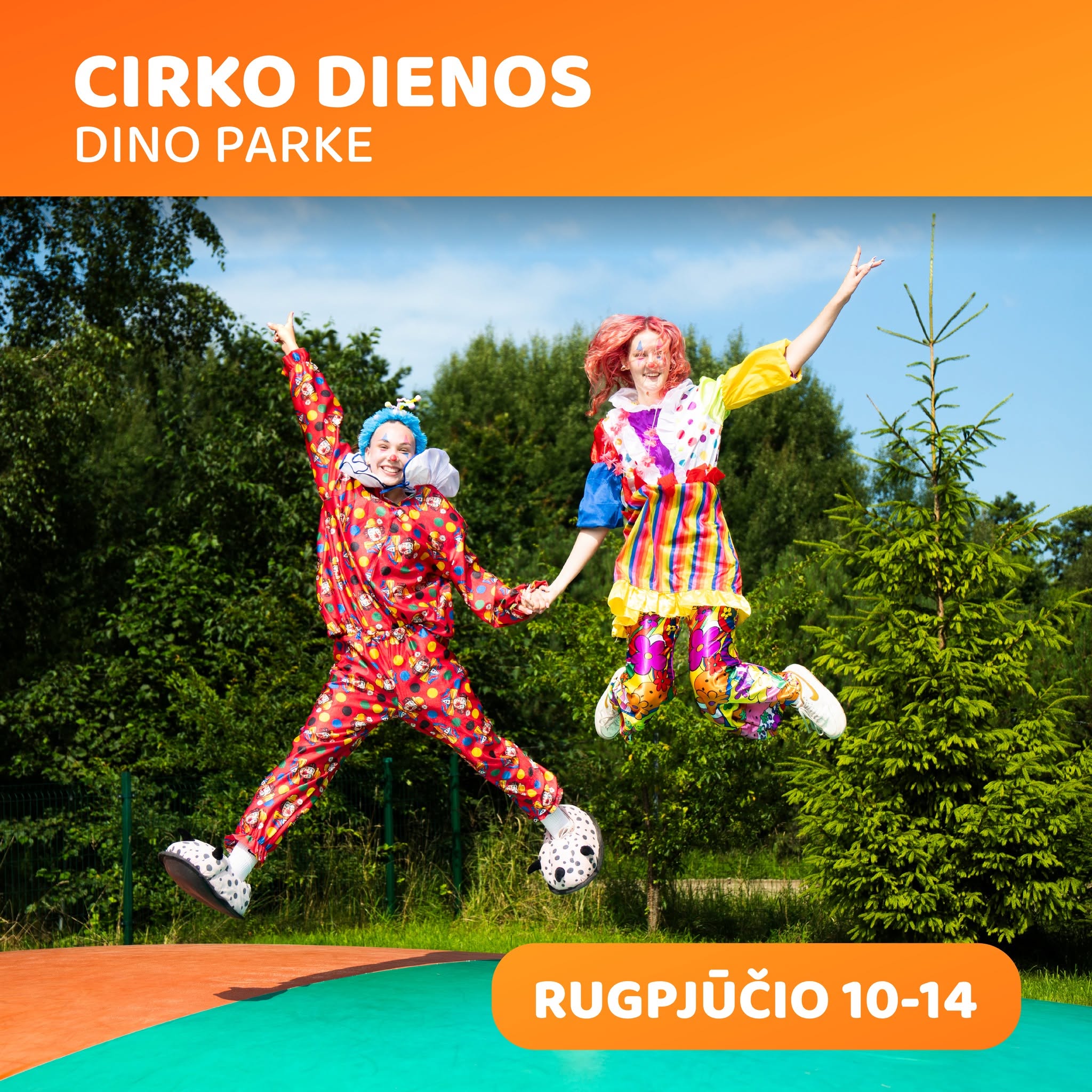 Cirko dienos Dino parke