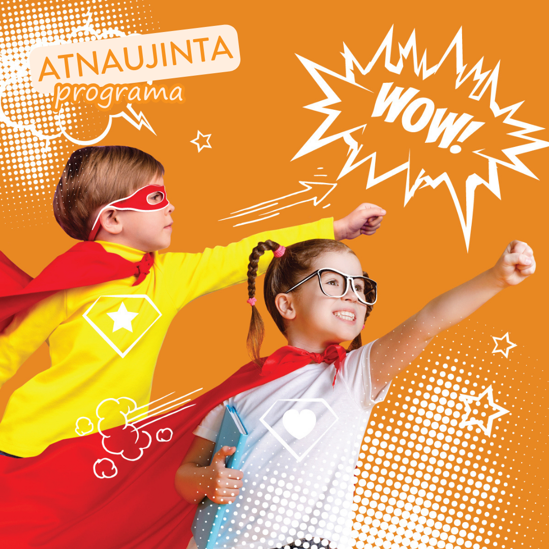 CurioCity stovykla „Superherojai”