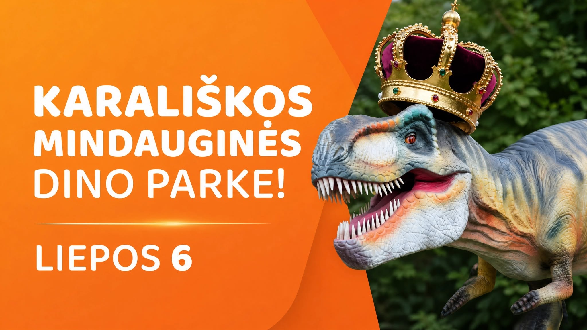 Karališkos Mindauginės Dino parke