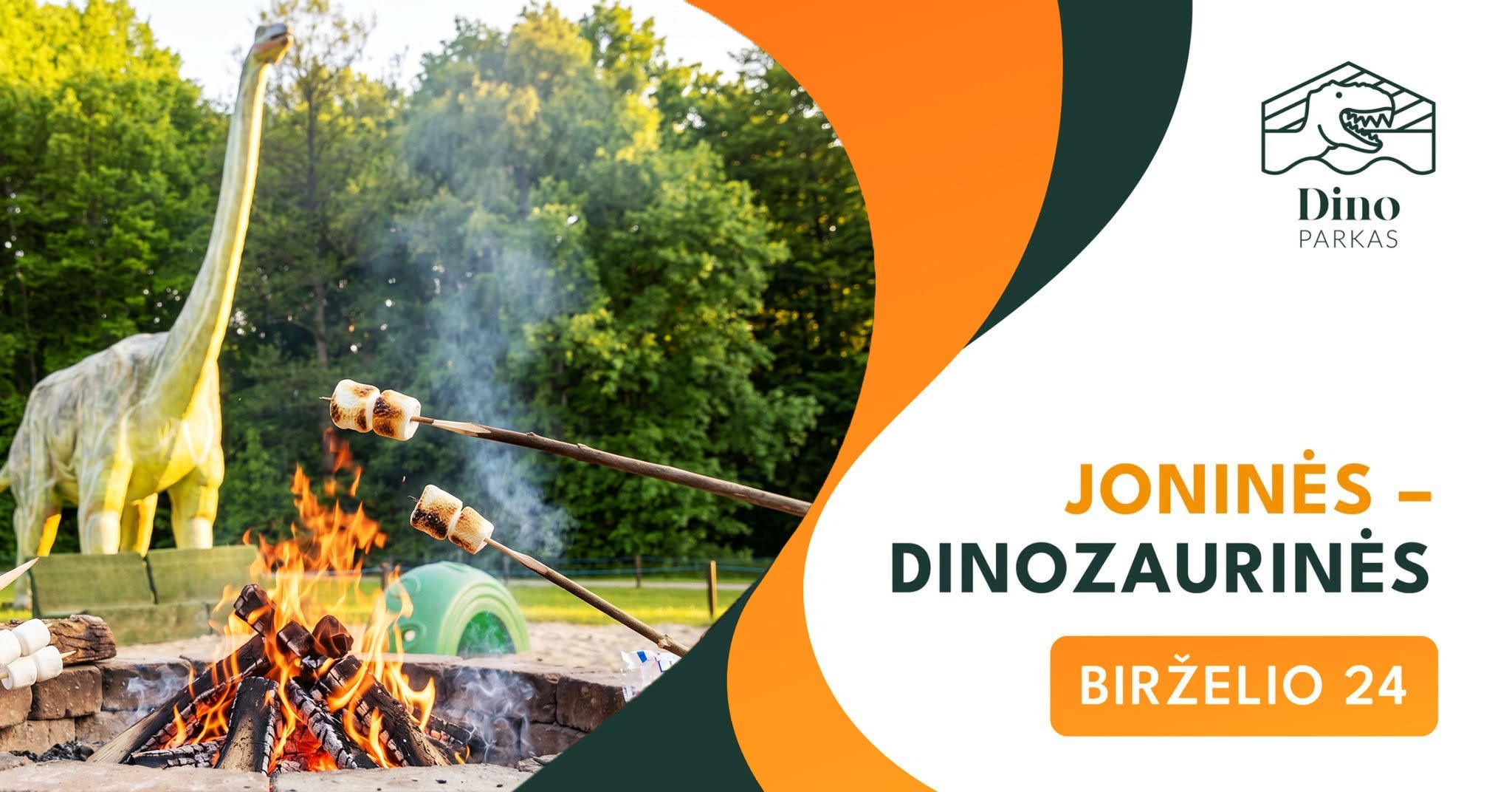 „Joninės – Dinozaurinės!“ Dino parke