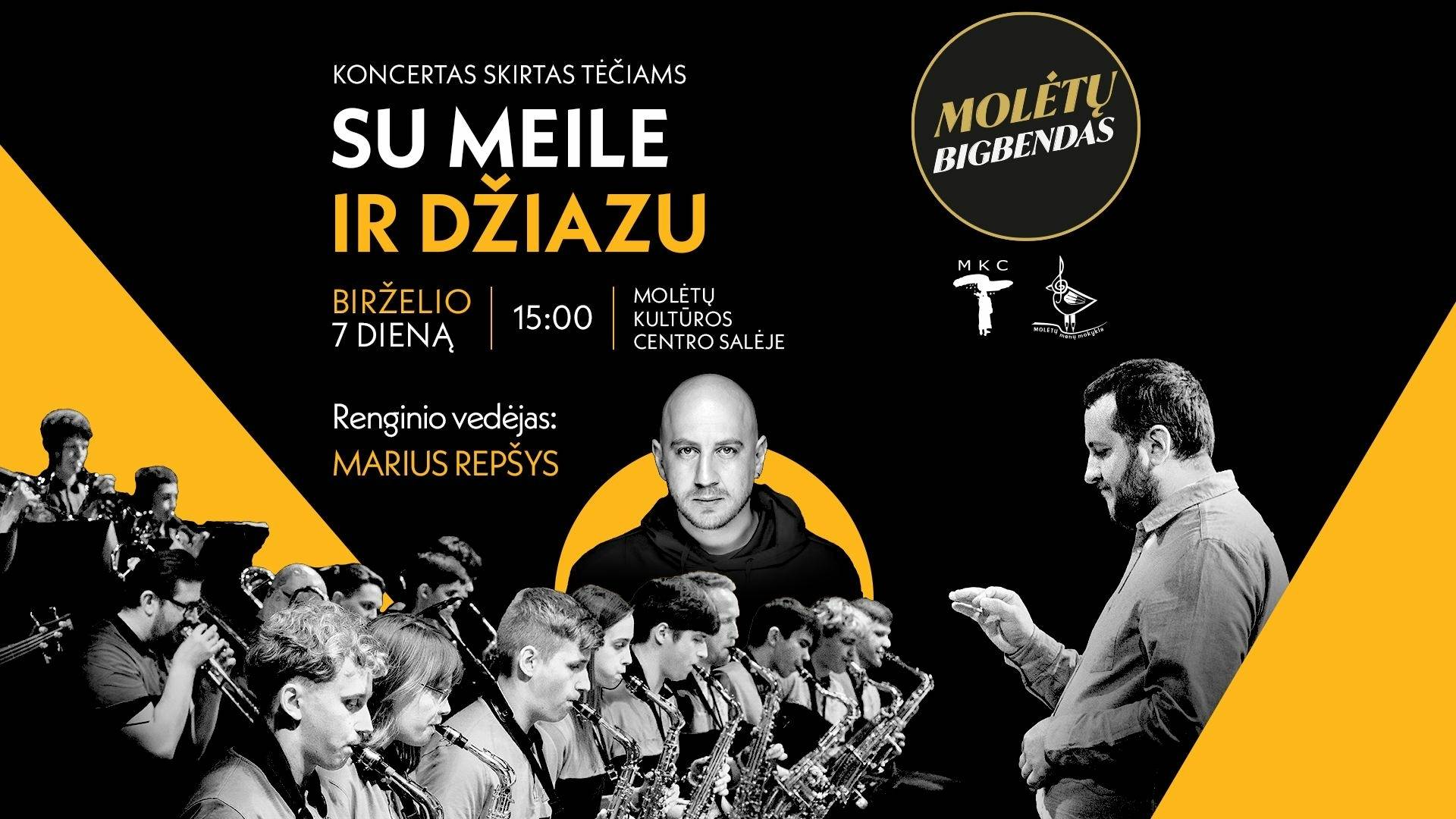 Tėvo dienos koncertas „Su meile ir džiazu“ Molėtuose