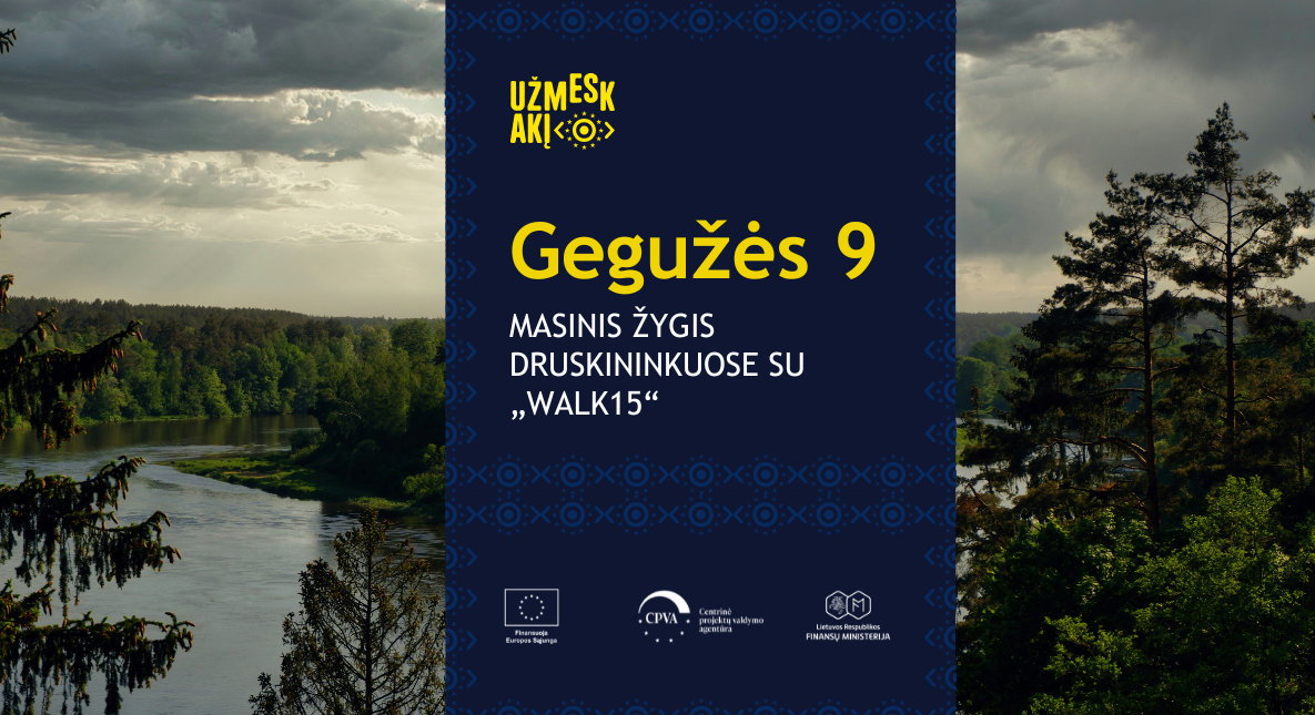 UžmESk akį grįžta: visą gegužę nemokamos edukacijos ir ekskursijos