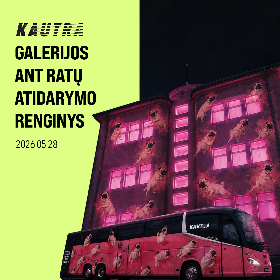Kaune startuoja projektas Galerija ant ratų (Organizatorių nuotr.)