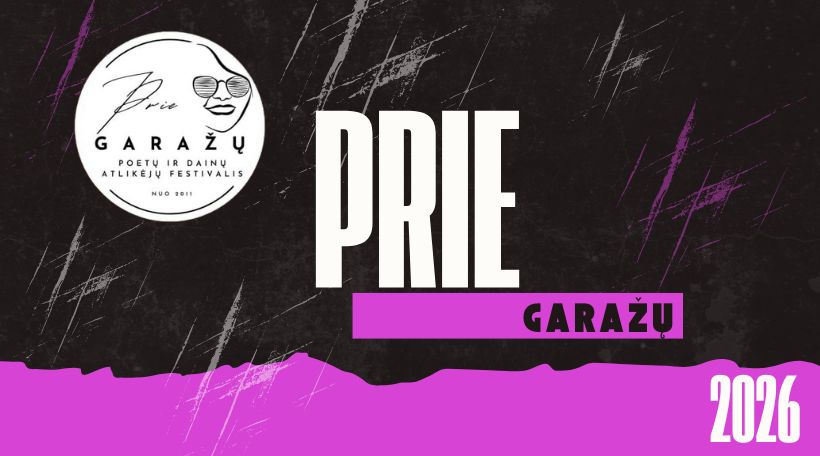 Poetų ir dainų atlikėjų festivalis „Prie garažų“ 2026