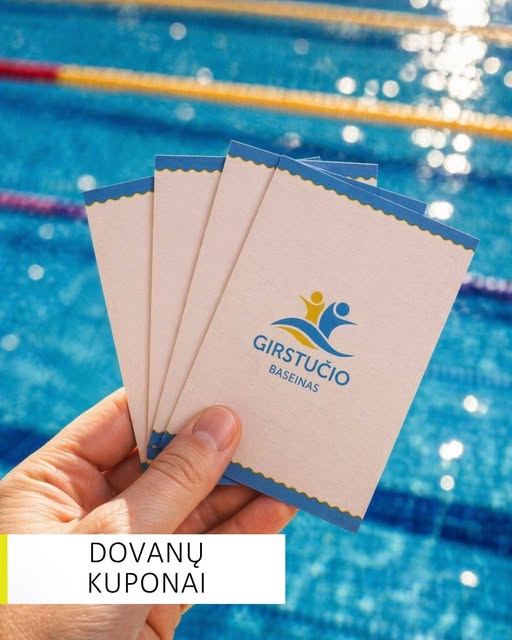 Girstučio baseino dovanų kuponas
