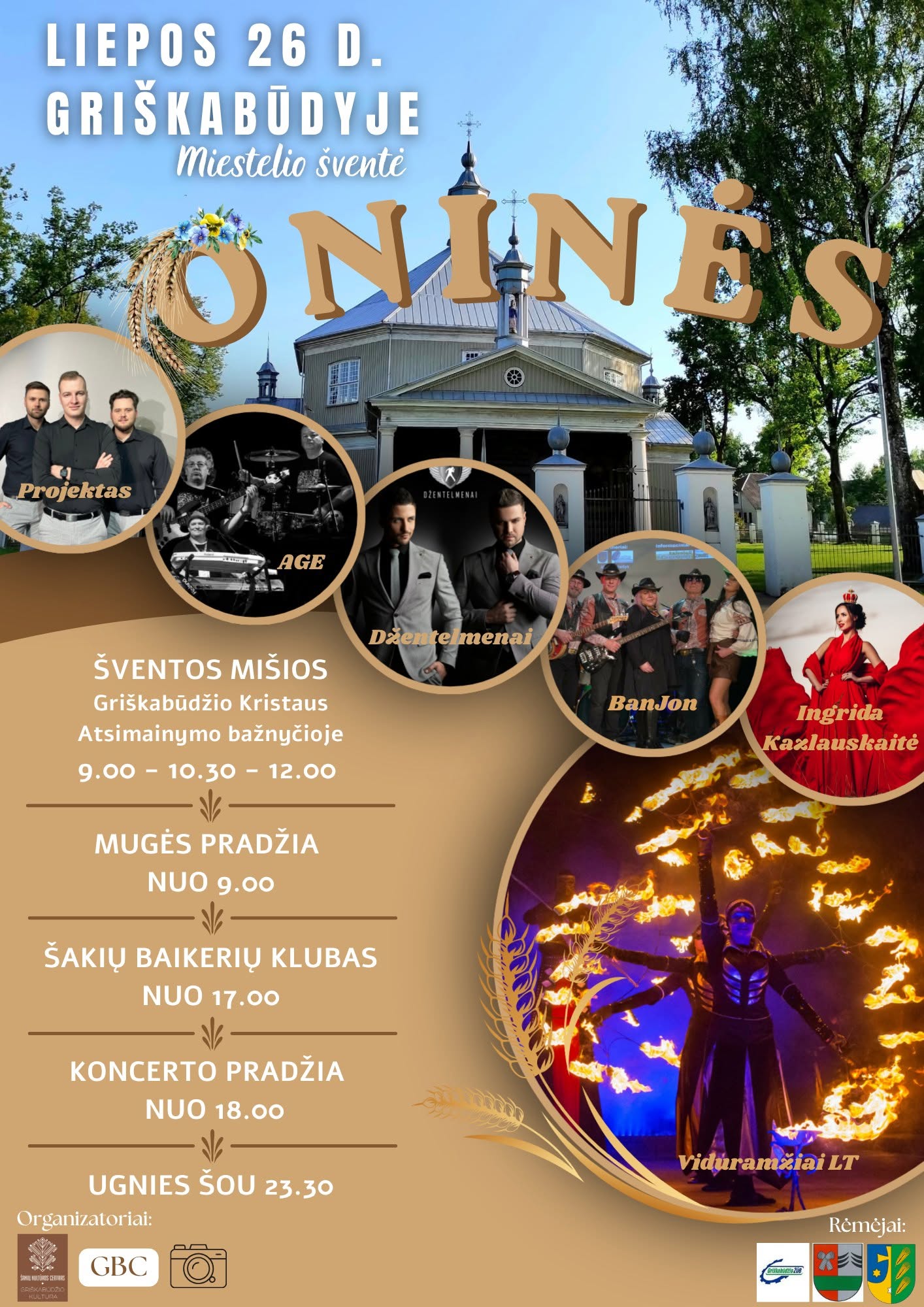 Griškabūdžio miestelio šventė – Oninės