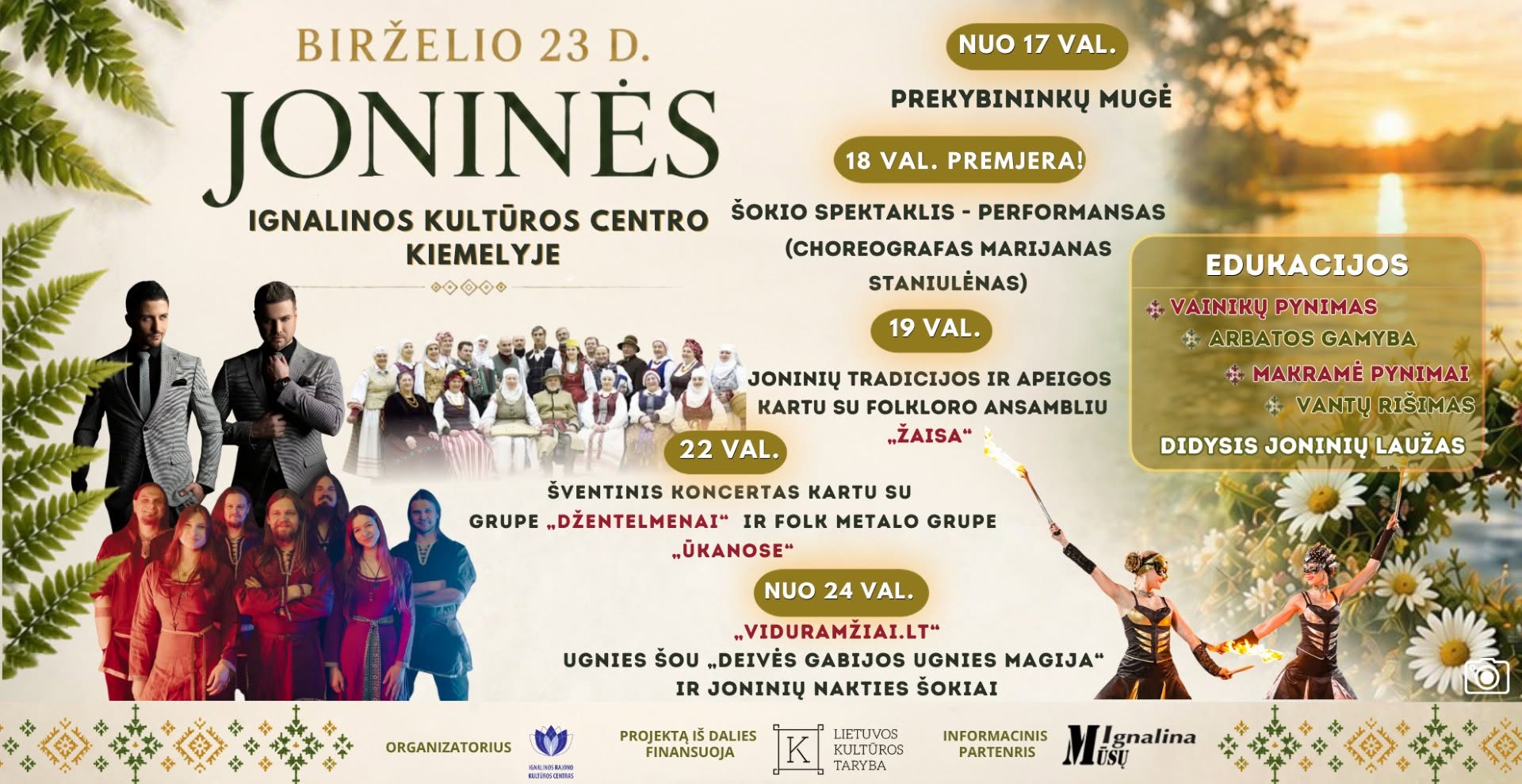 Joninės Ignalinoje